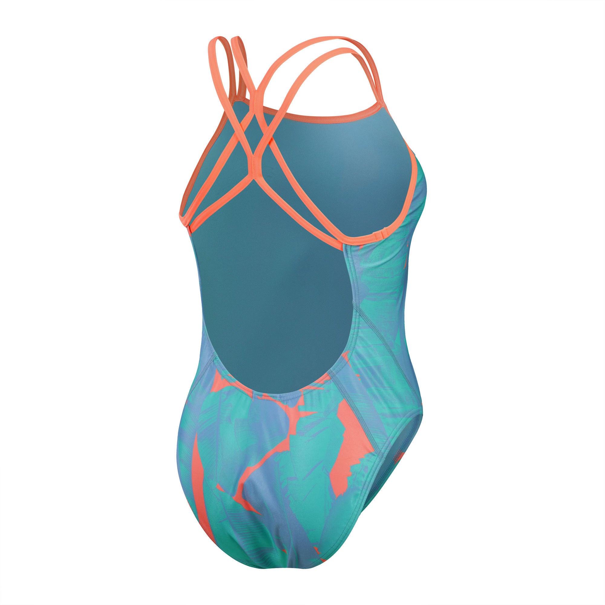 Allover Digital Starback Damen Badeanzug | Blau