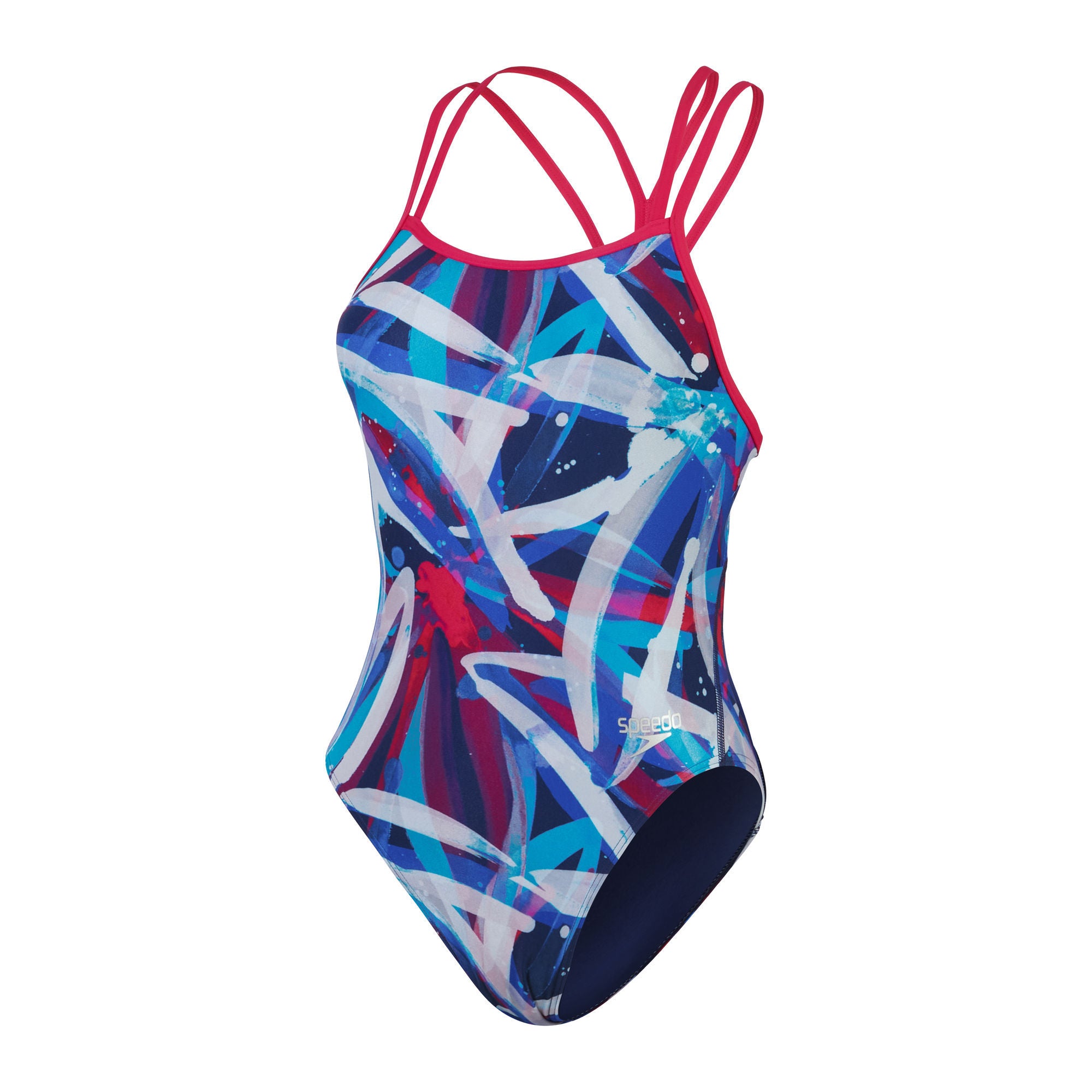 Allover Digital Starback Damen Badeanzug | Lila