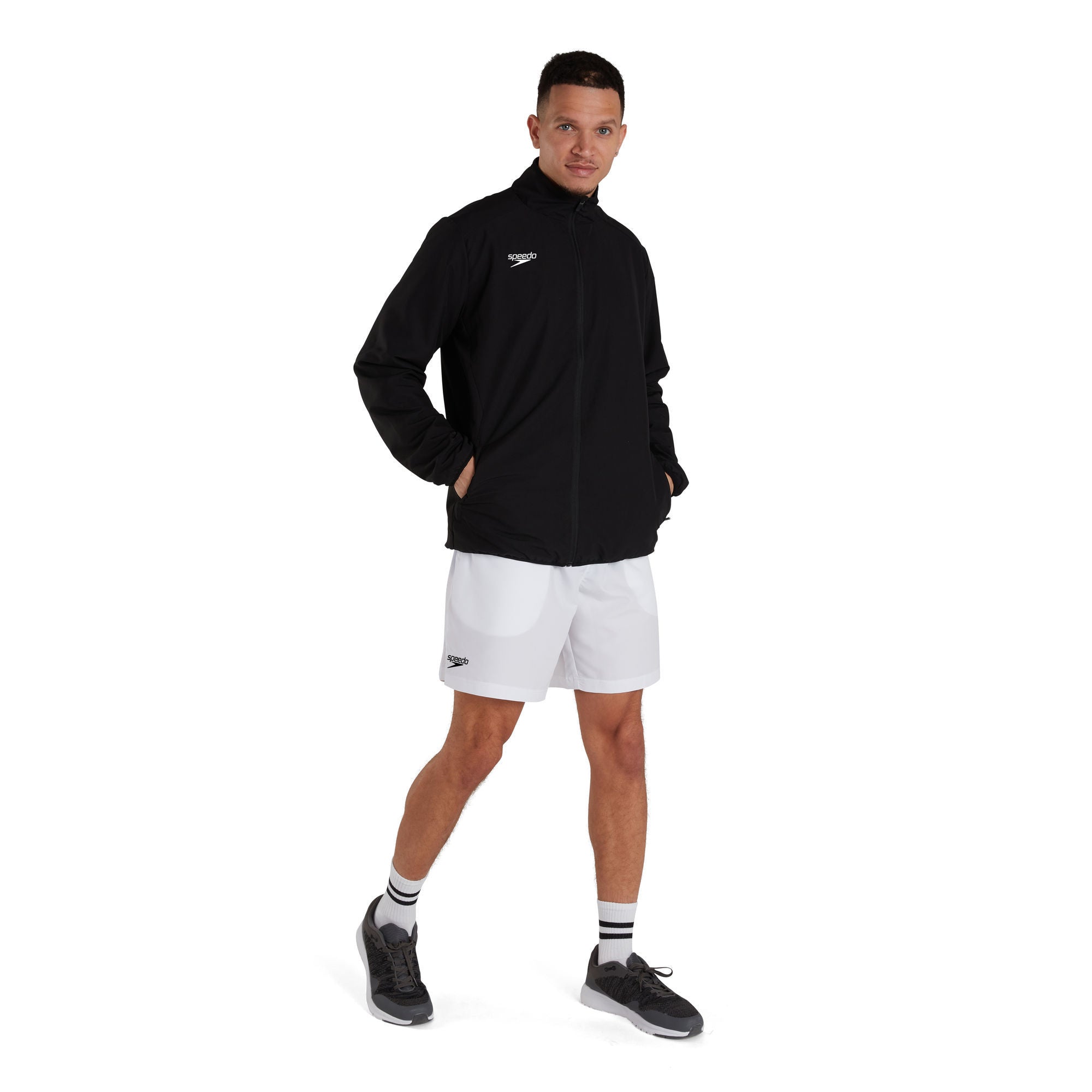 CLUB TRACK JACKET AM Herren Sportjacke | Schwarz