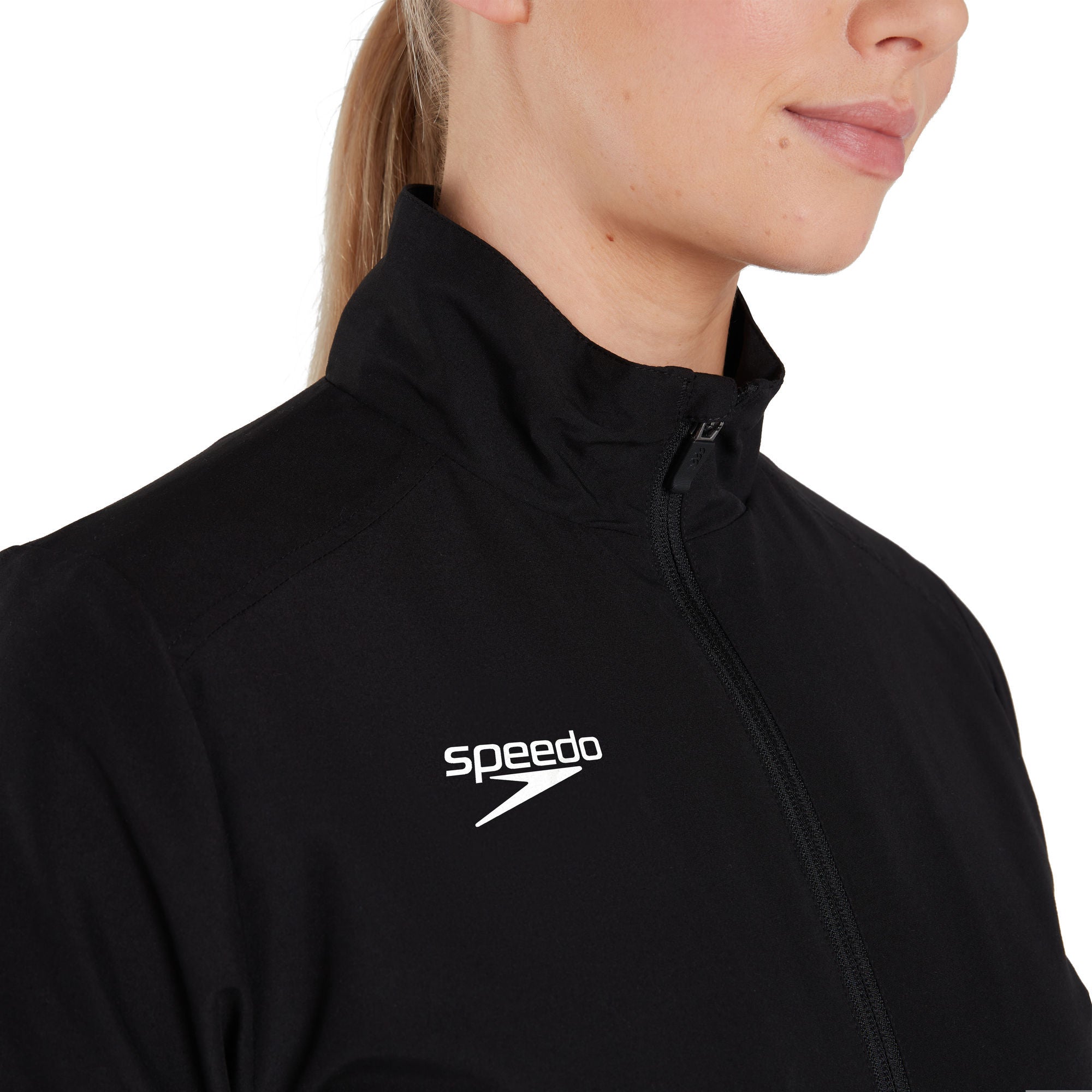 CLUB TRACK JACKET AF Damen Sportjacke | Schwarz