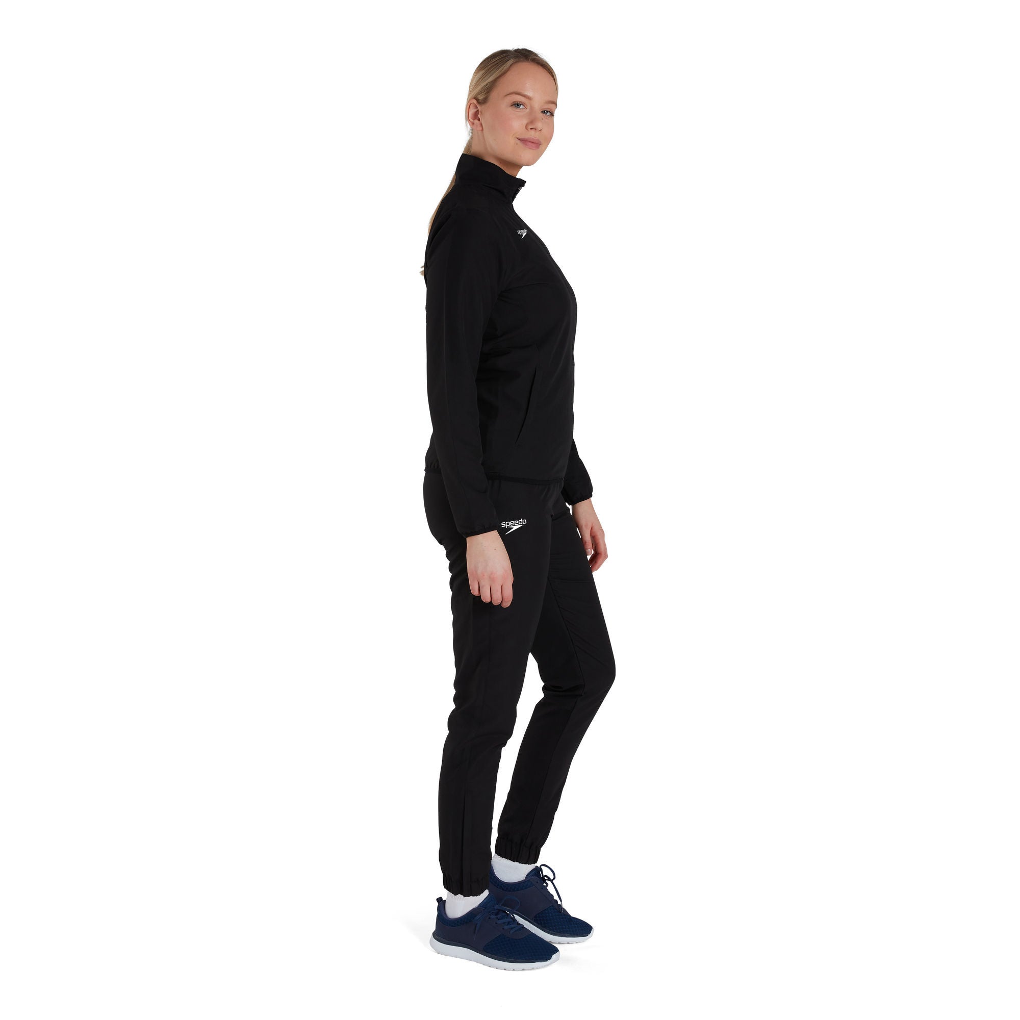 CLUB TRACK JACKET AF Damen Sportjacke | Schwarz