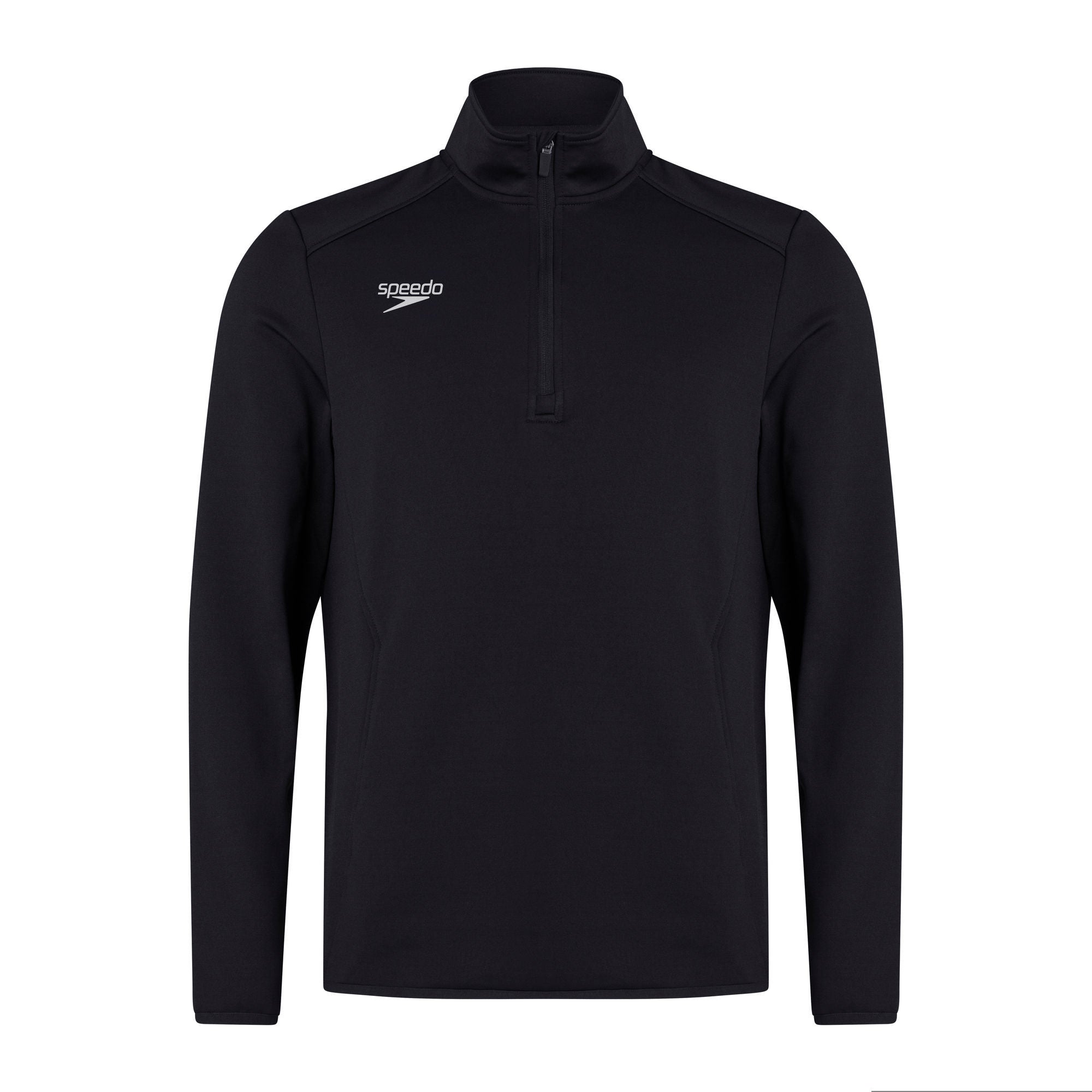 CLUB 1/4 ZIP MIDLYR TRN TOP AM Herren Sportjacke | Schwarz