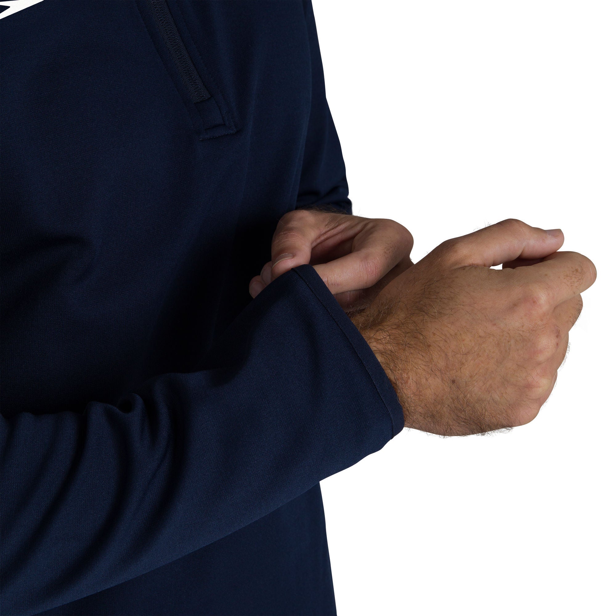CLUB 1/4 ZIP MIDLYR TRN TOP AM Herren Sportjacke | Navy