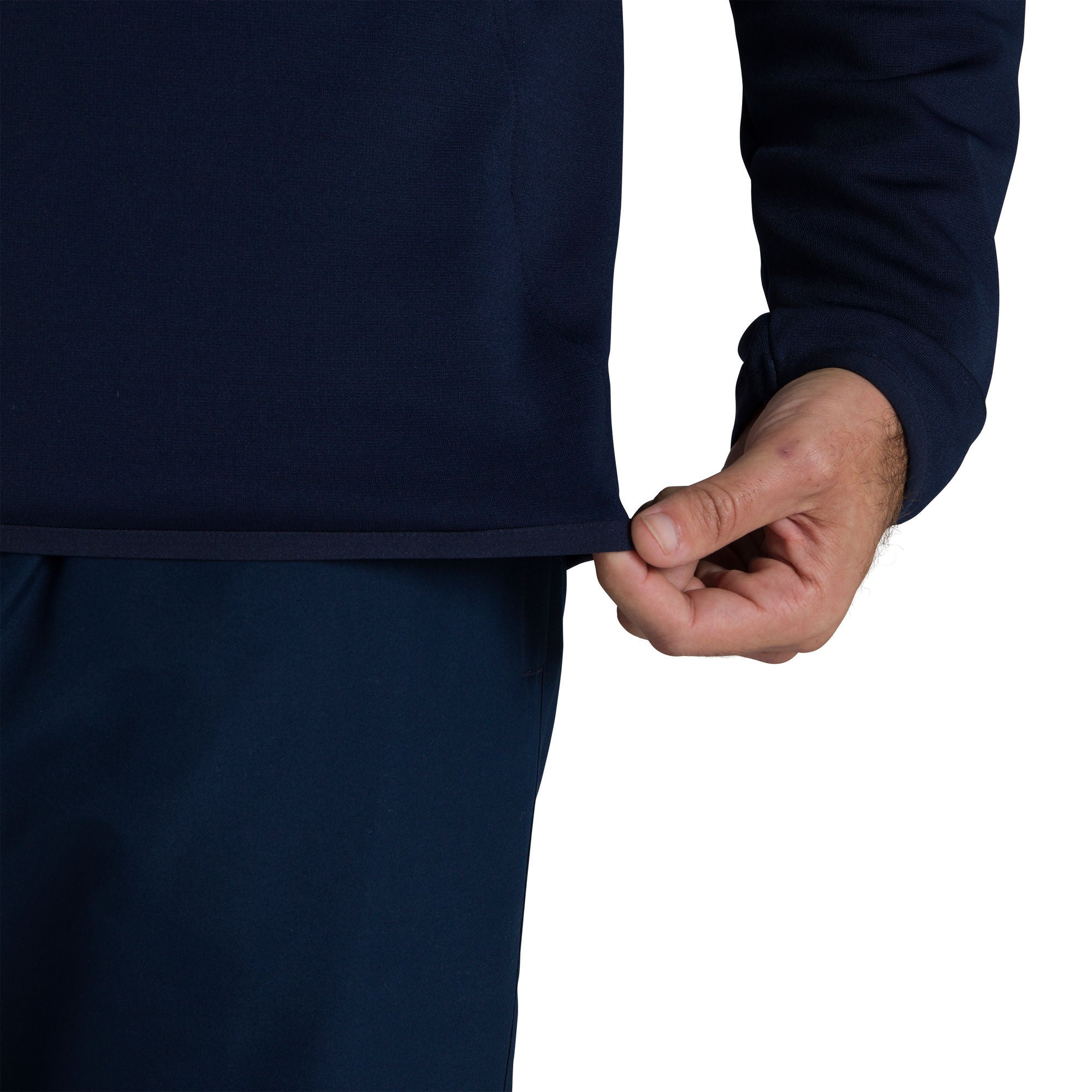 CLUB 1/4 ZIP MIDLYR TRN TOP AM Herren Sportjacke | Navy