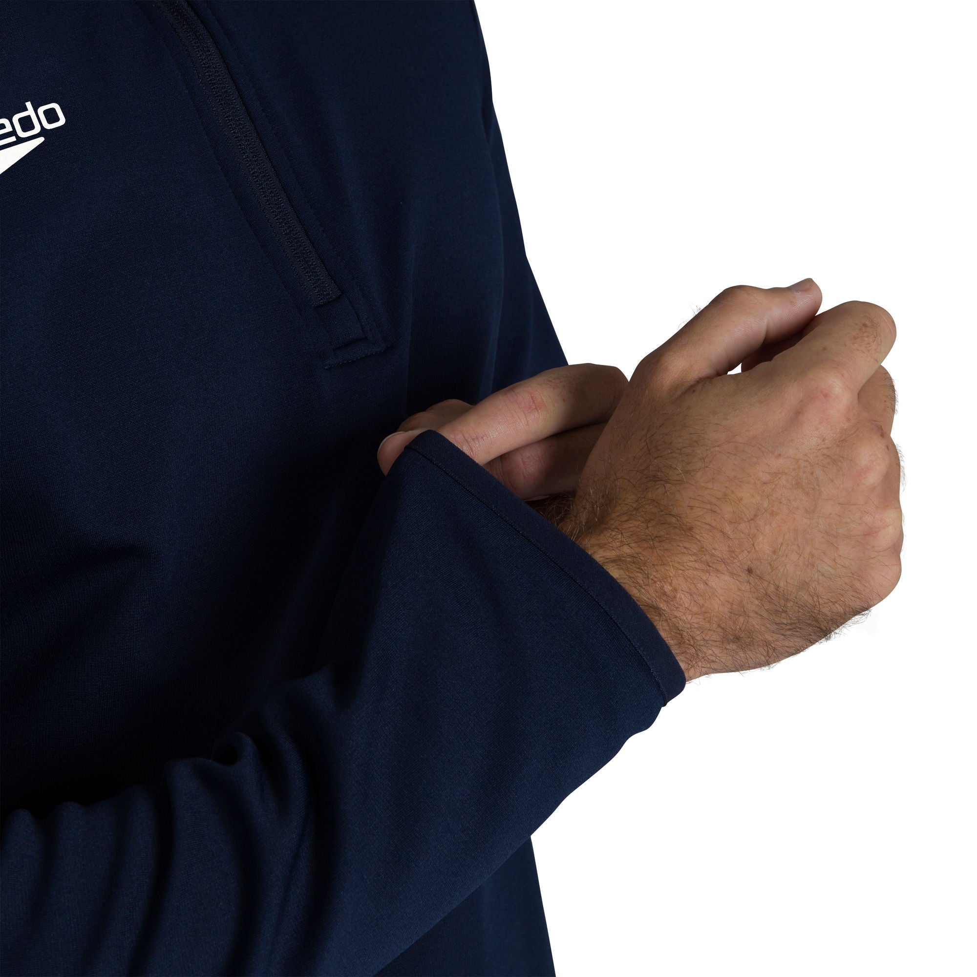 CLUB 1/4 ZIP MIDLYR TRN TOP AM Herren Sportjacke | Navy