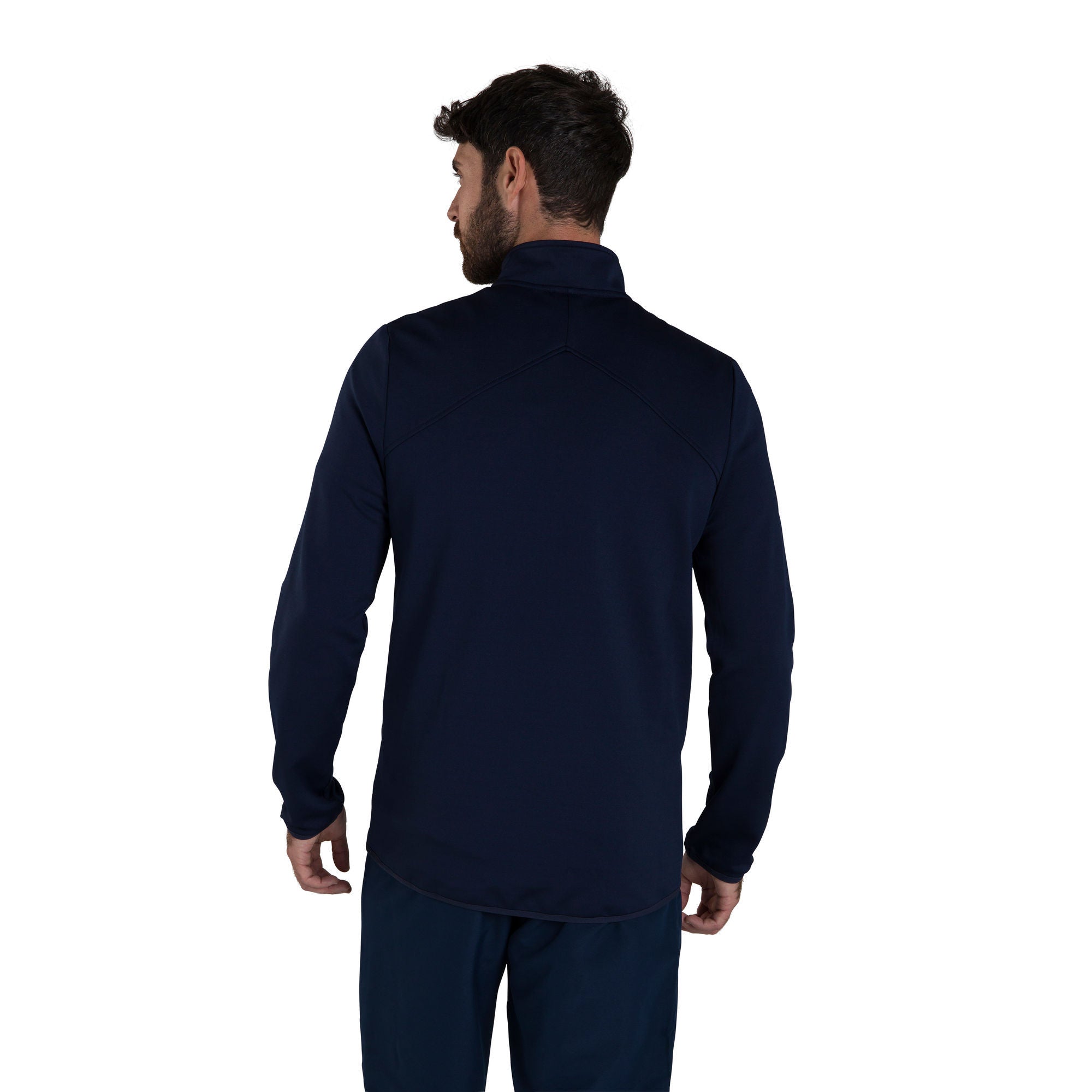 CLUB 1/4 ZIP MIDLYR TRN TOP AM Herren Sportjacke | Navy