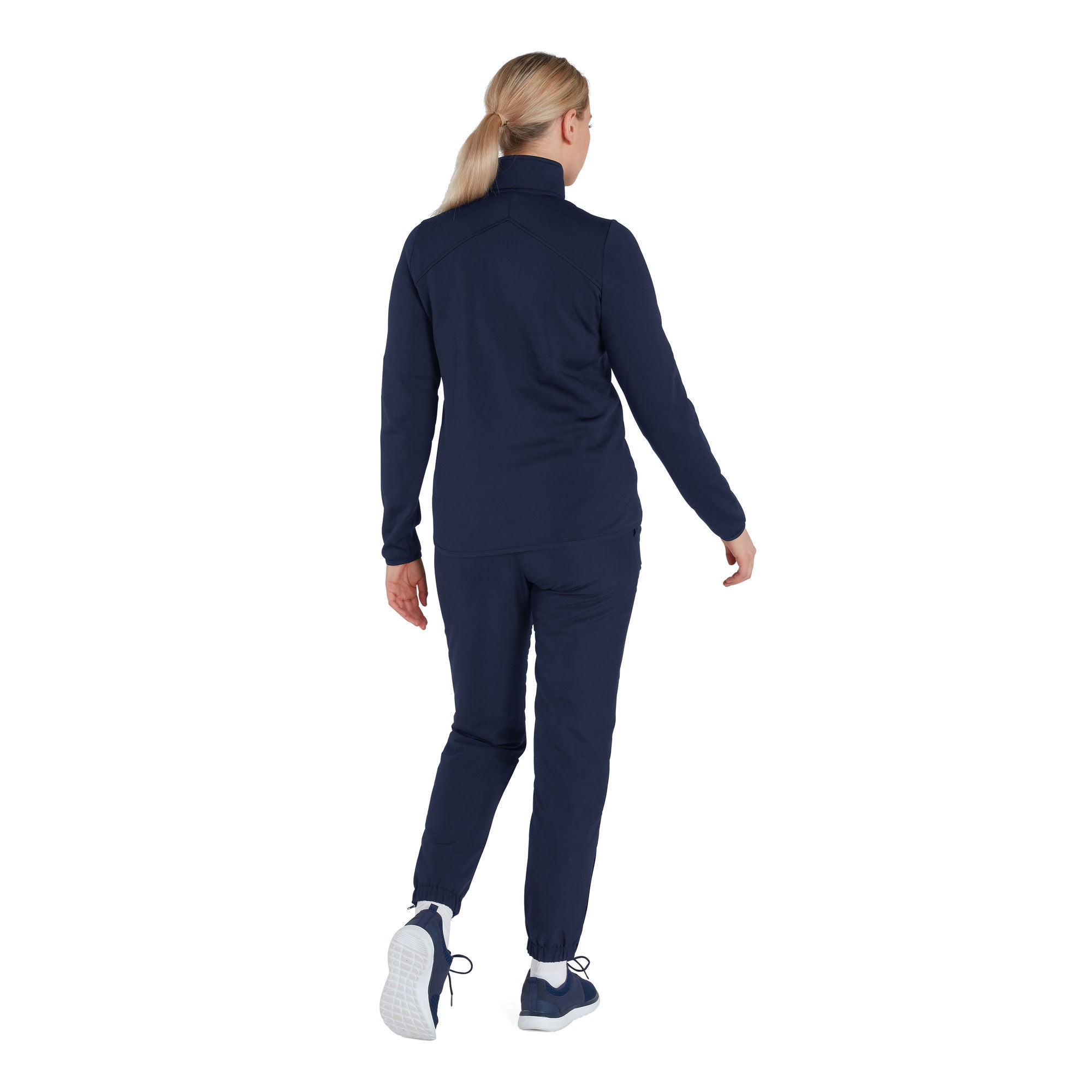 CLUB 1/4 ZIP MIDLYR TRN TOP AF Damen Sportjacke | Navy