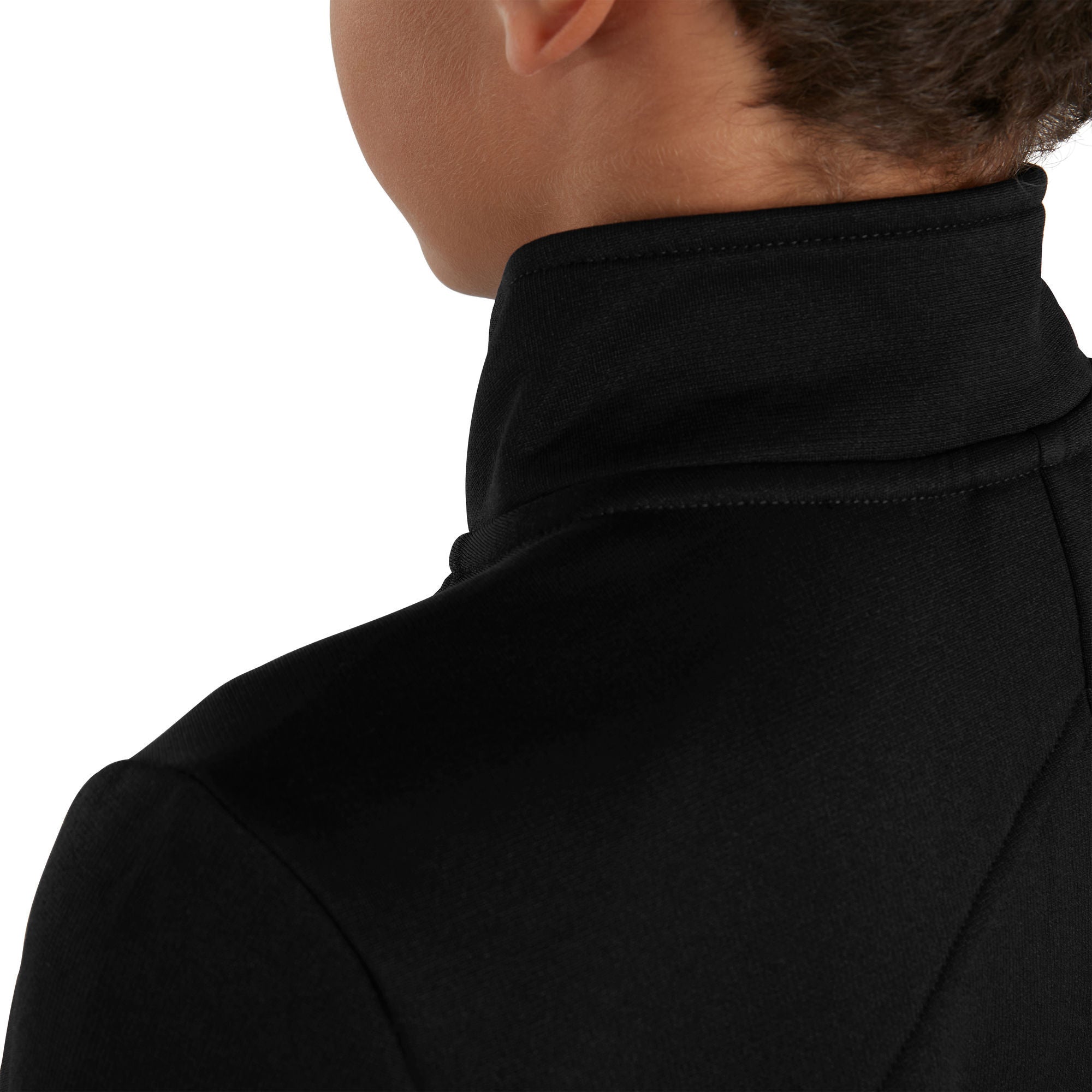 CLUB 1/4 ZIP MIDLYR TRN TOP JM Sportjacke | Schwarz