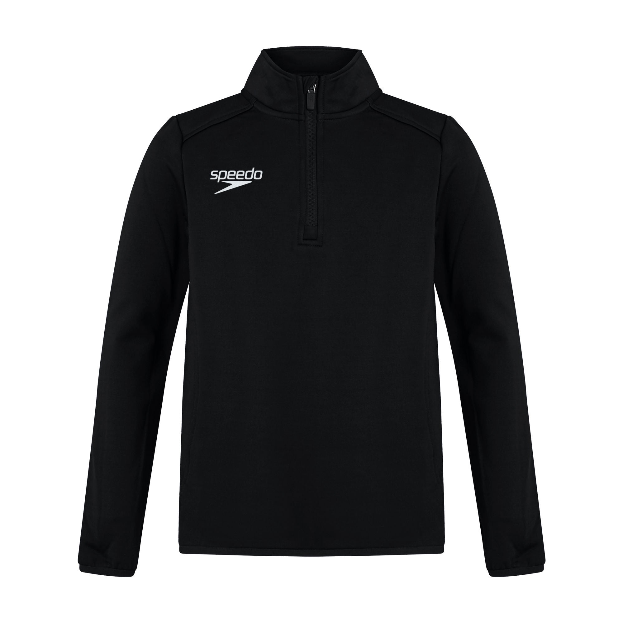 CLUB 1/4 ZIP MIDLYR TRN TOP JM Sportjacke | Schwarz