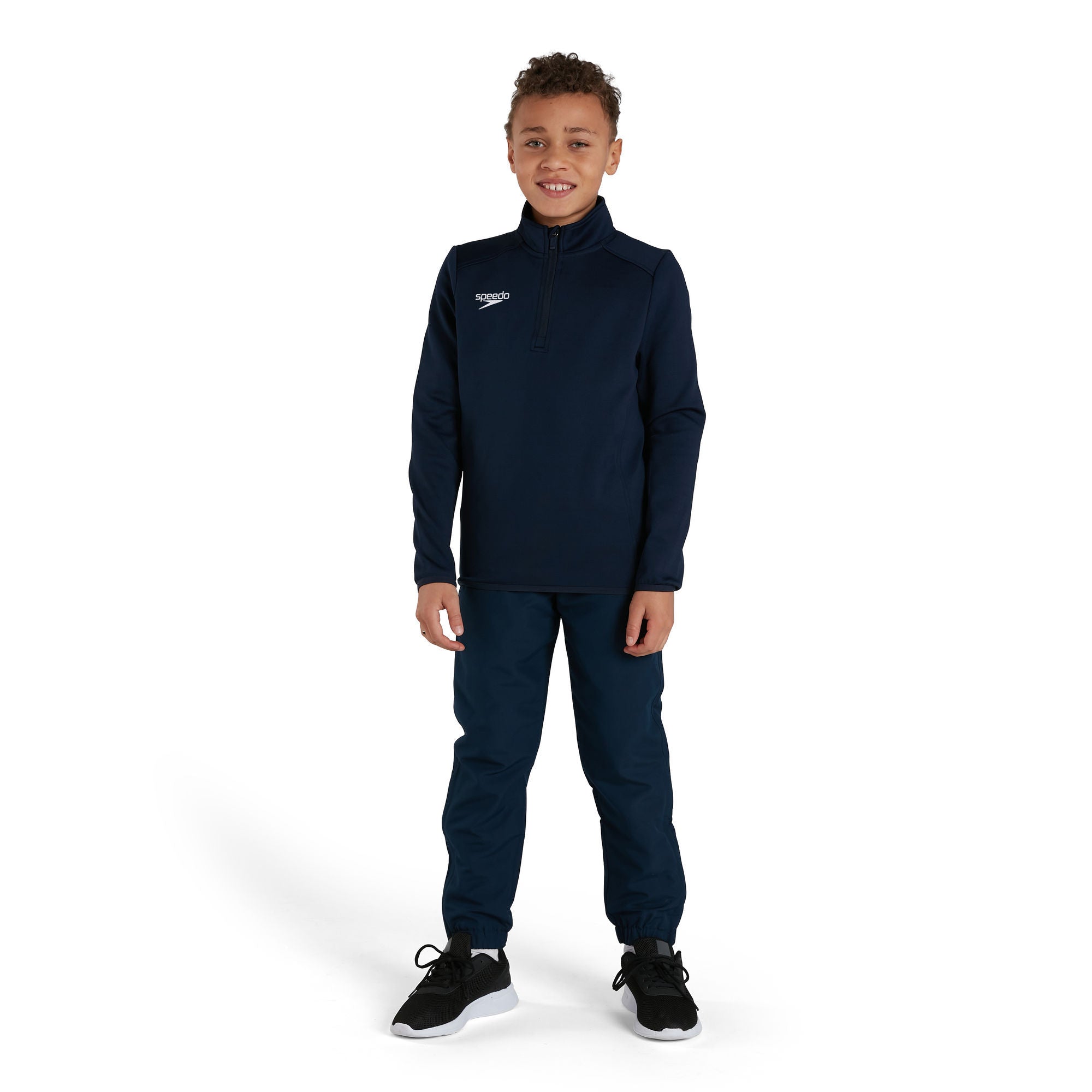 CLUB 1/4 ZIP MIDLYR TRN TOP JM Sportjacke | Navy