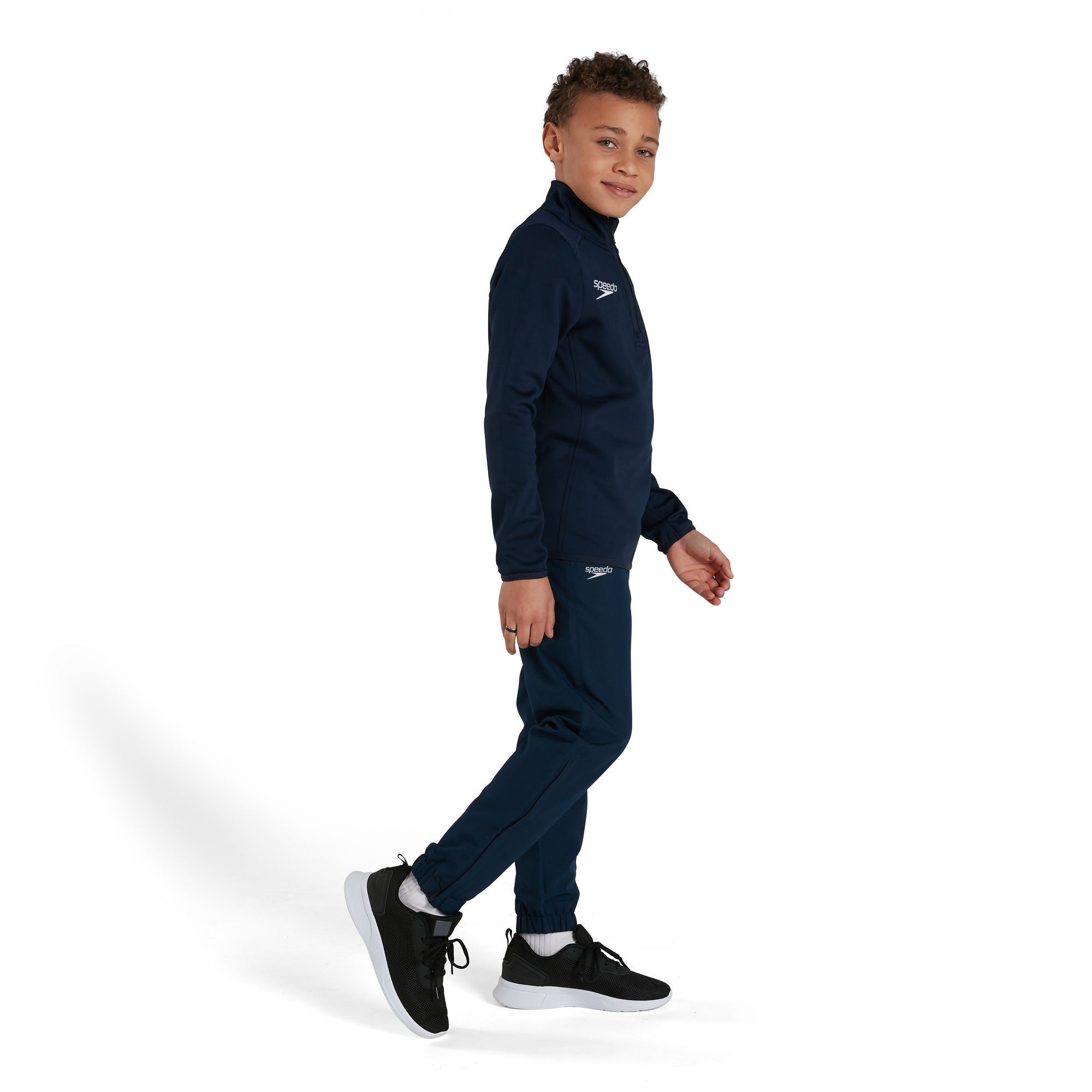 CLUB 1/4 ZIP MIDLYR TRN TOP JM Sportjacke | Navy
