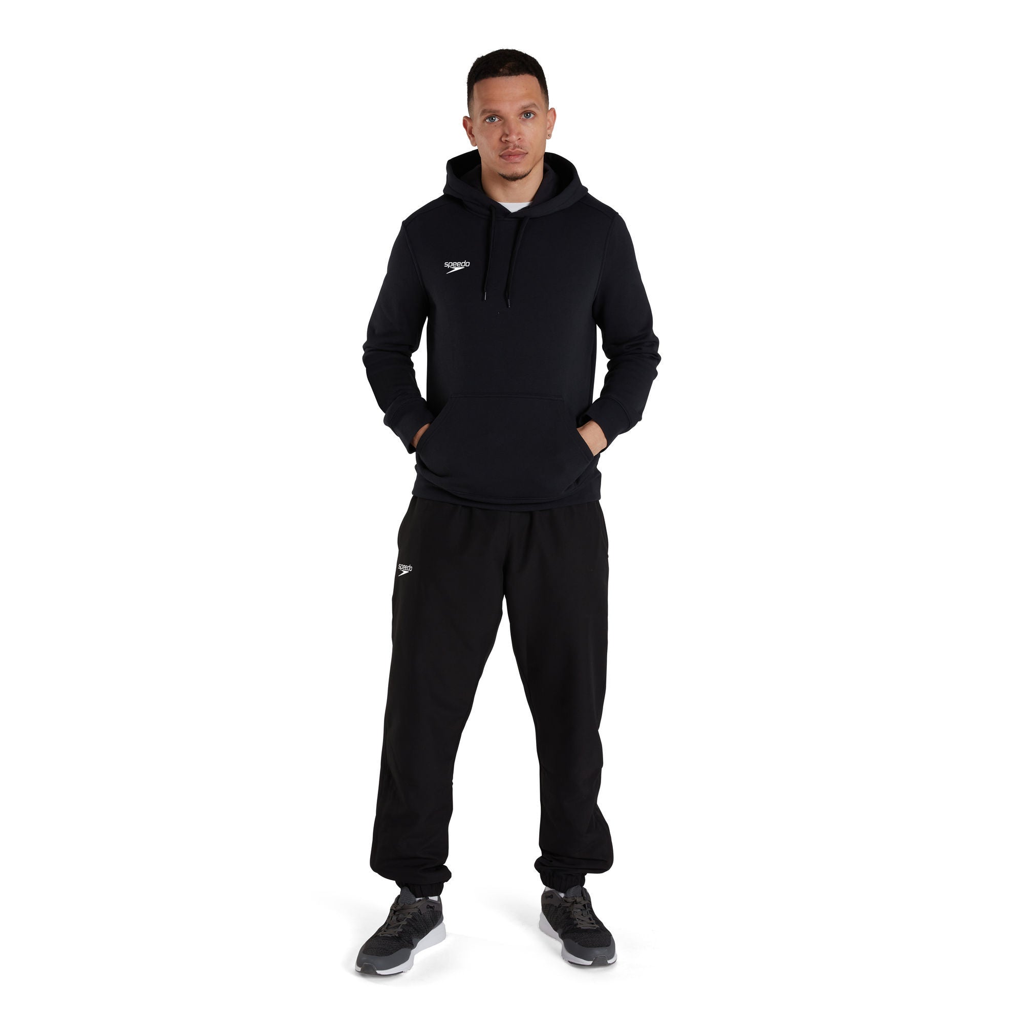 CLUB AM Herren Hoody | Schwarz