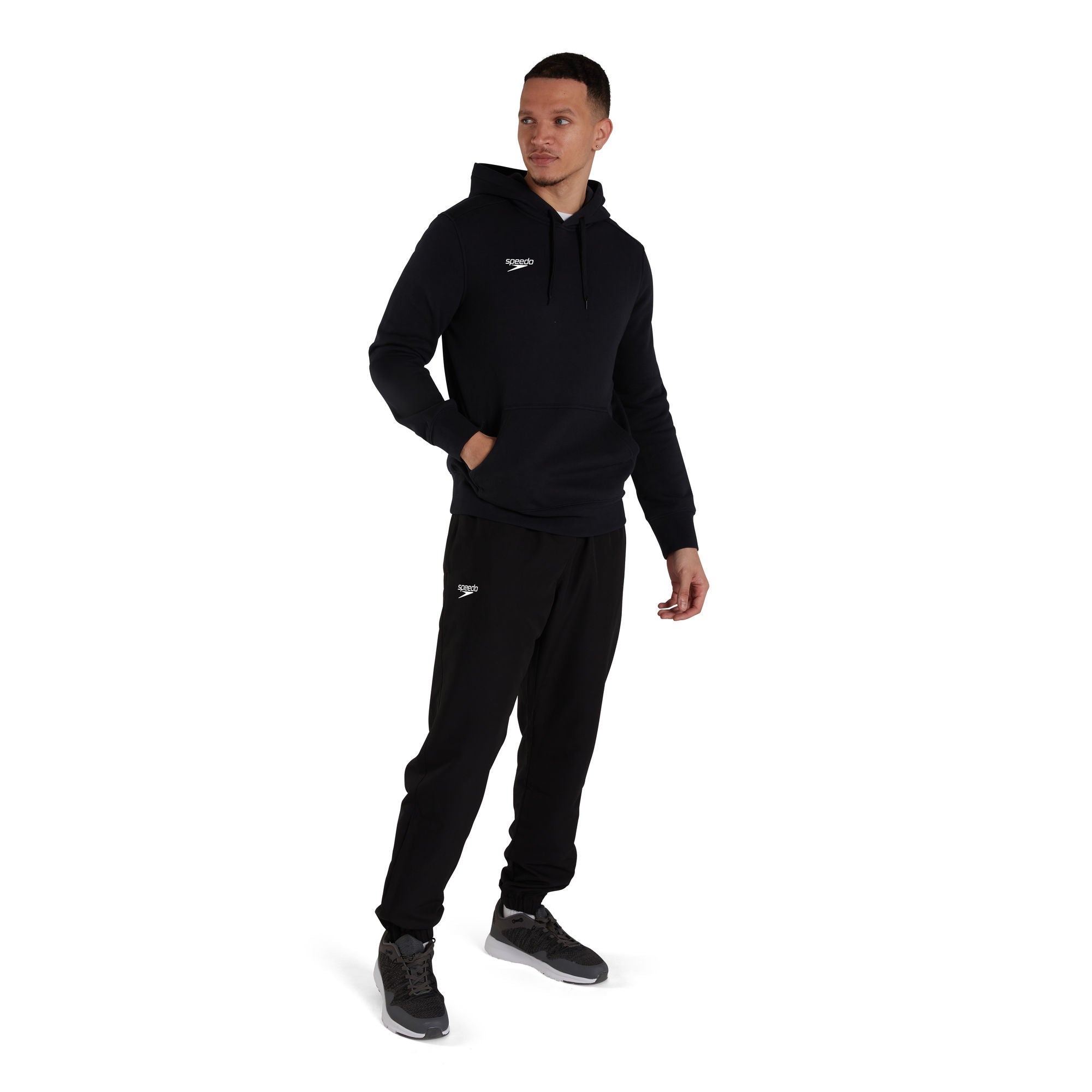 CLUB AM Herren Hoody | Schwarz