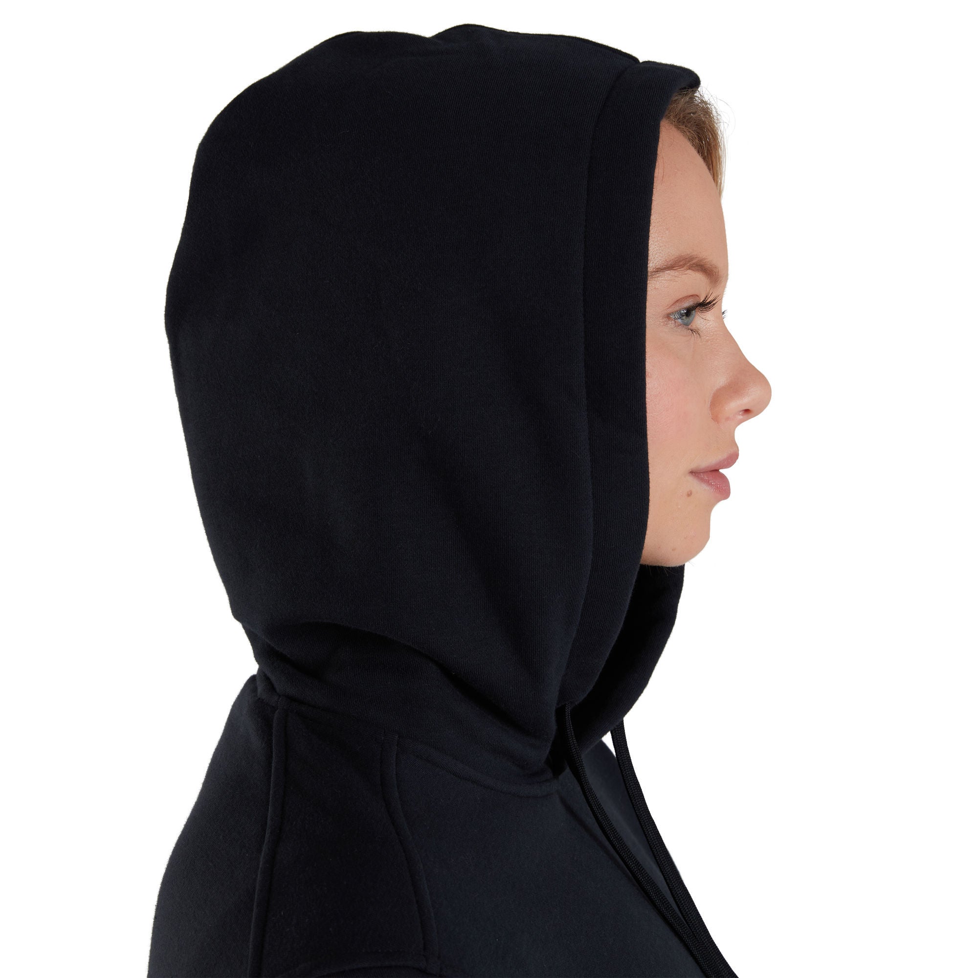 CLUB AF Damen Hoody | Schwarz