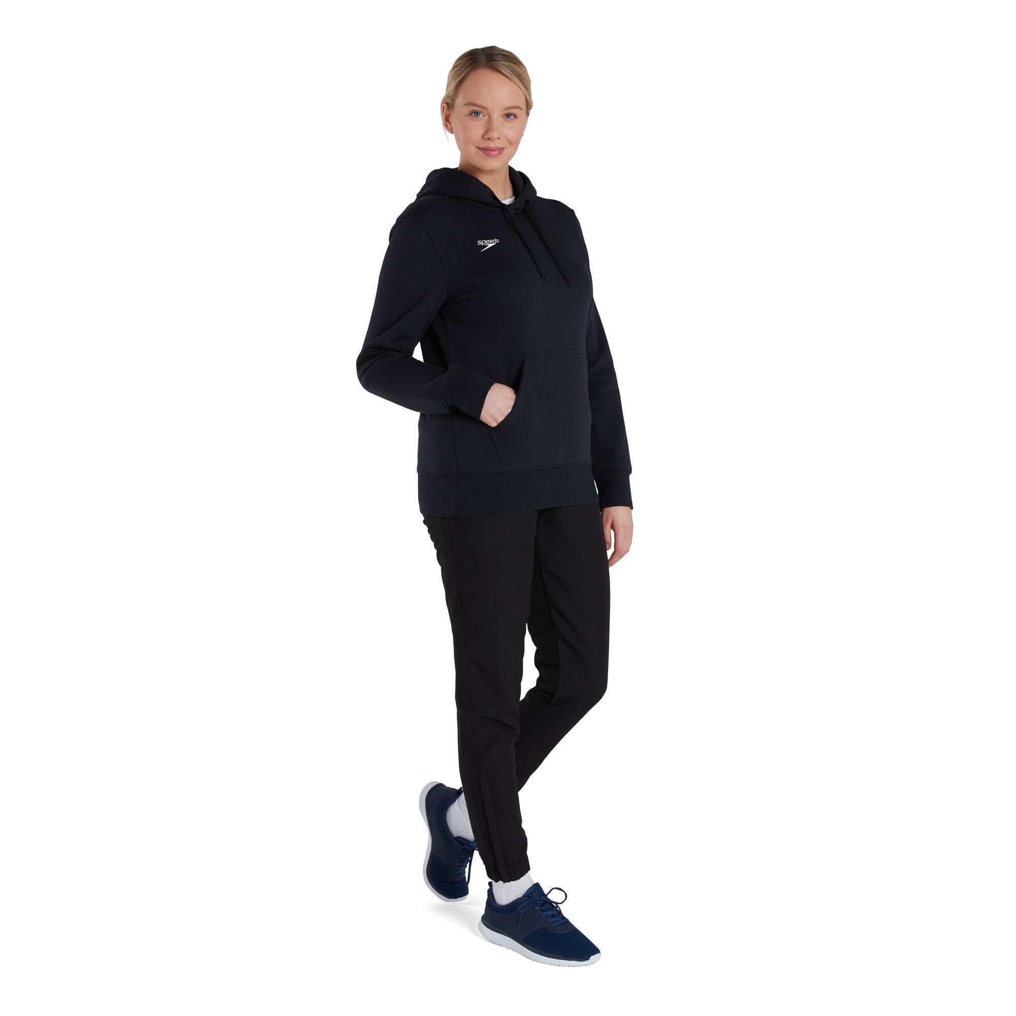 CLUB AF Damen Hoody | Schwarz