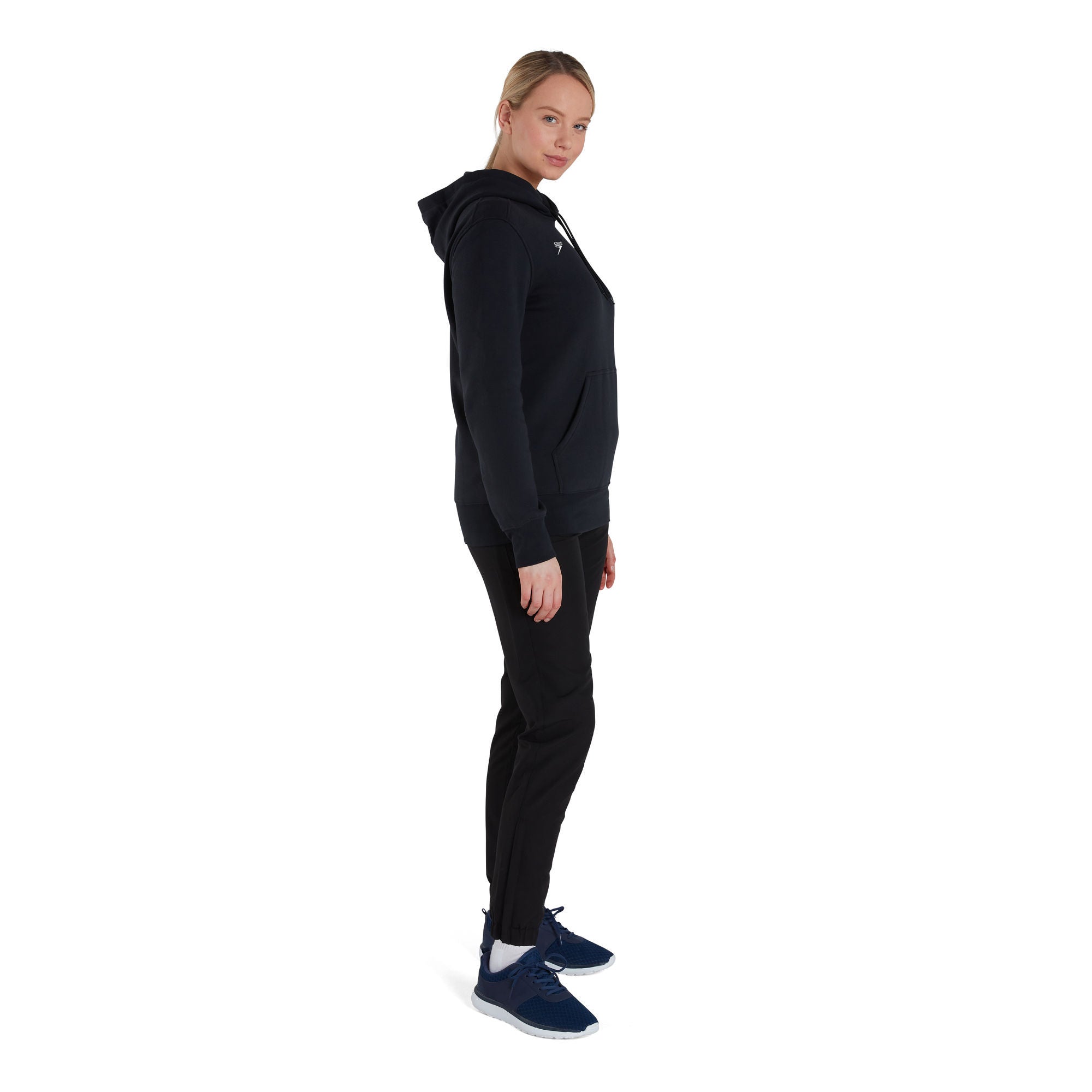 CLUB AF Damen Hoody | Schwarz