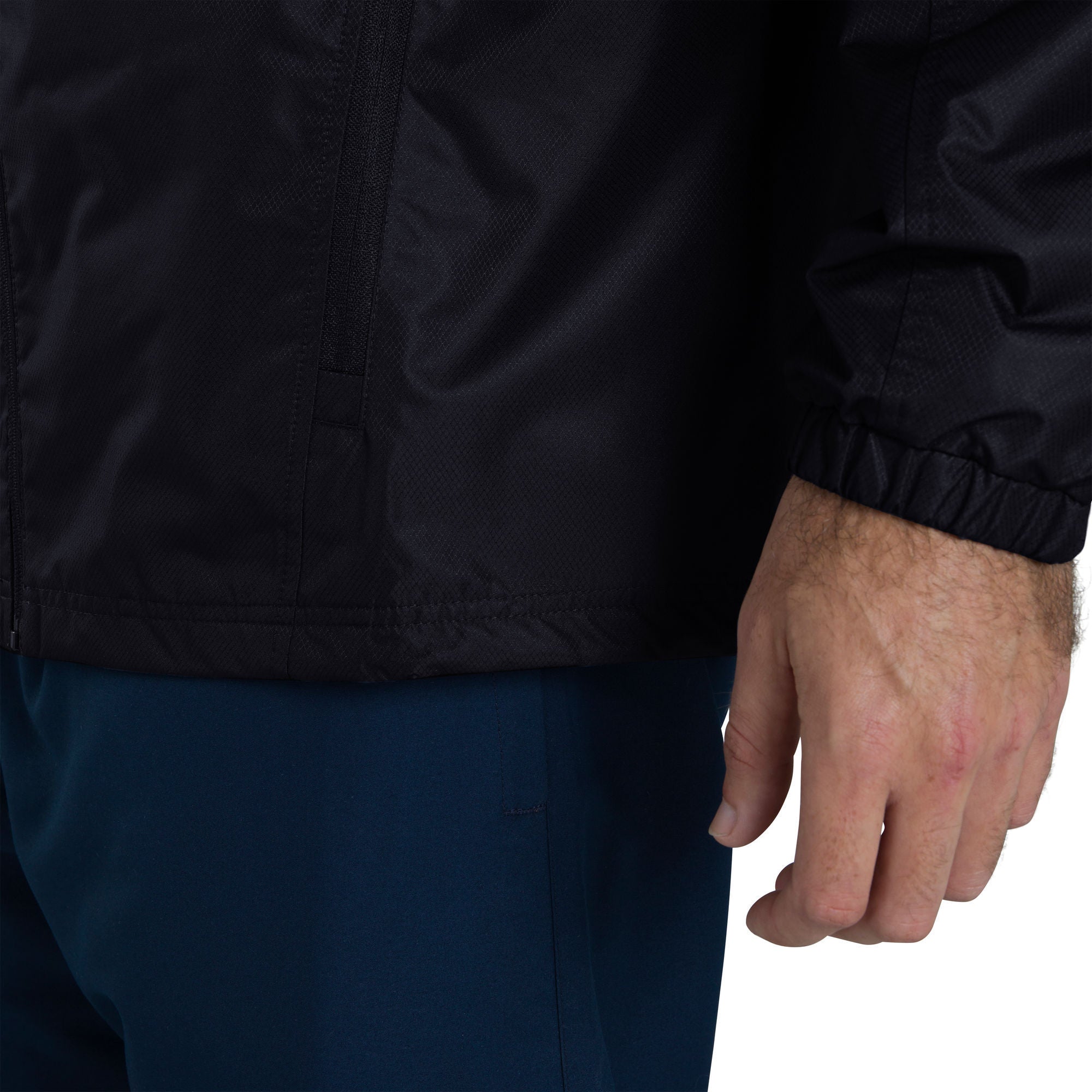 CLUB VPSHLD FULLZIP RAINJKT AM Herren Regenjacke | Schwarz