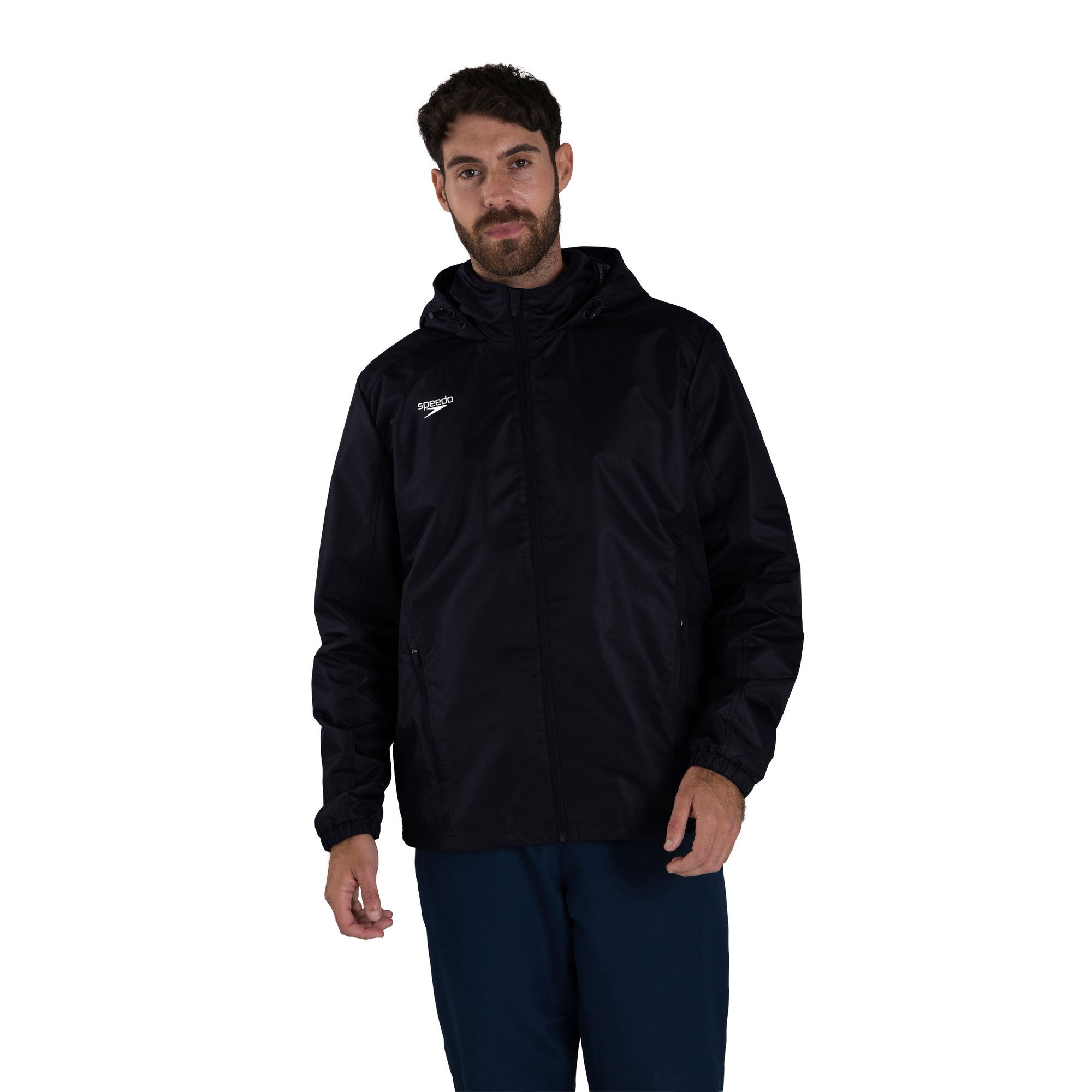 CLUB VPSHLD FULLZIP RAINJKT AM Herren Regenjacke | Schwarz