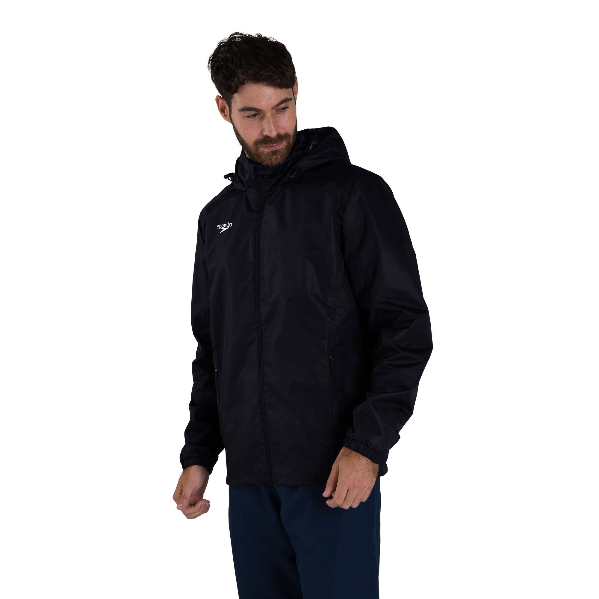 CLUB VPSHLD FULLZIP RAINJKT AM Herren Regenjacke | Schwarz