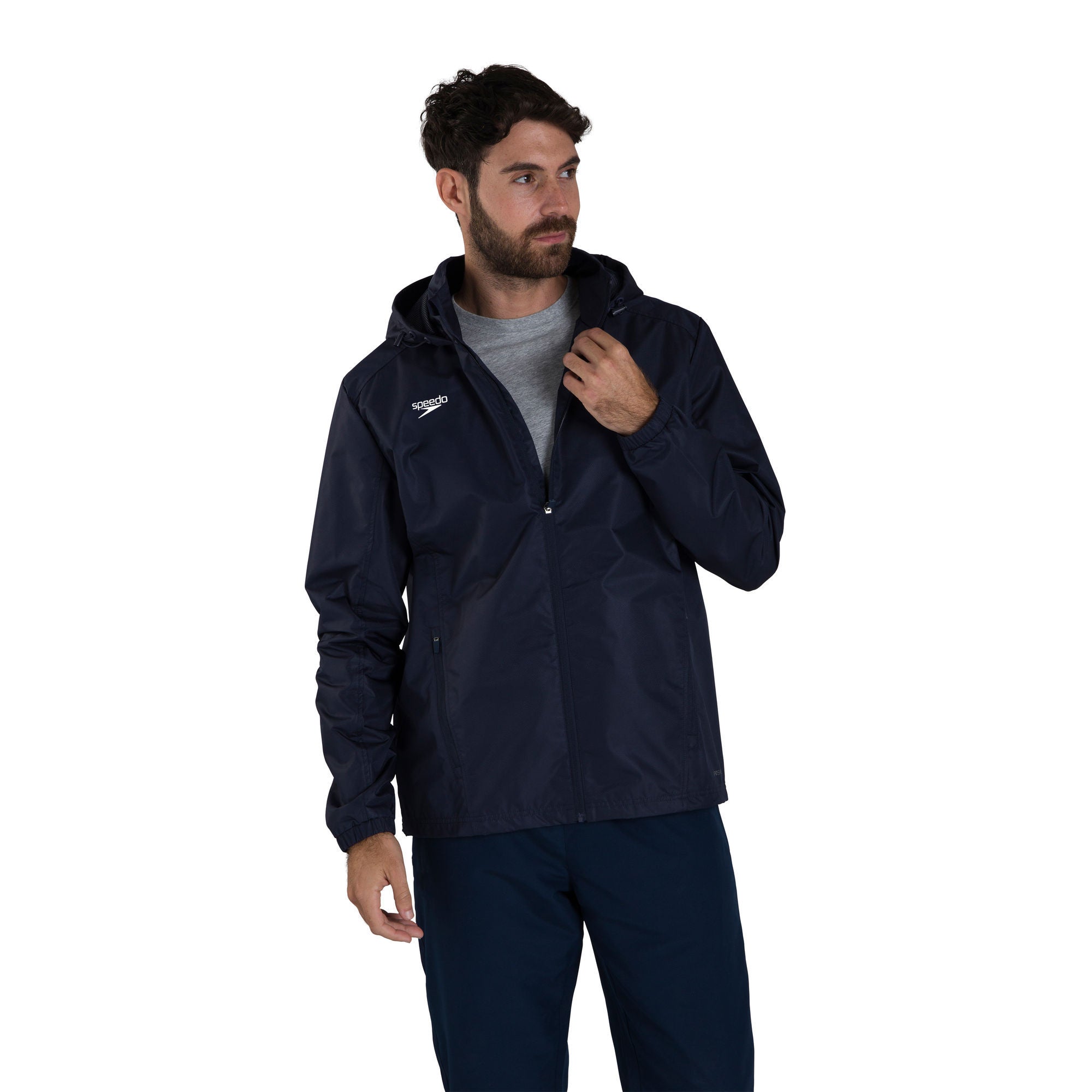 CLUB VPSHLD FULLZIP RAINJKT AM Herren Regenjacke | Navy