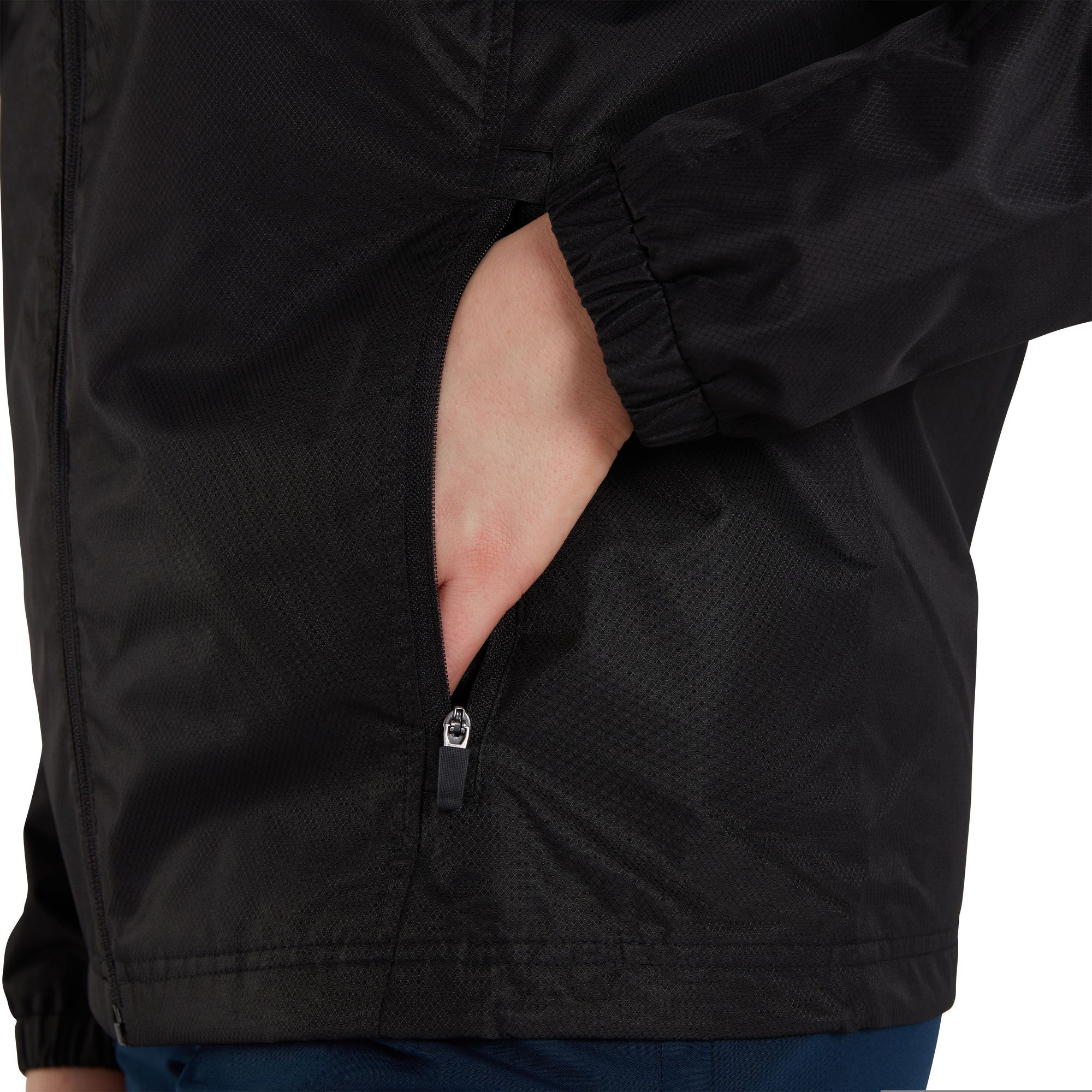 CLUB VPSHLD FULLZIP RAINJKT AF Damen Regenjacke | Schwarz