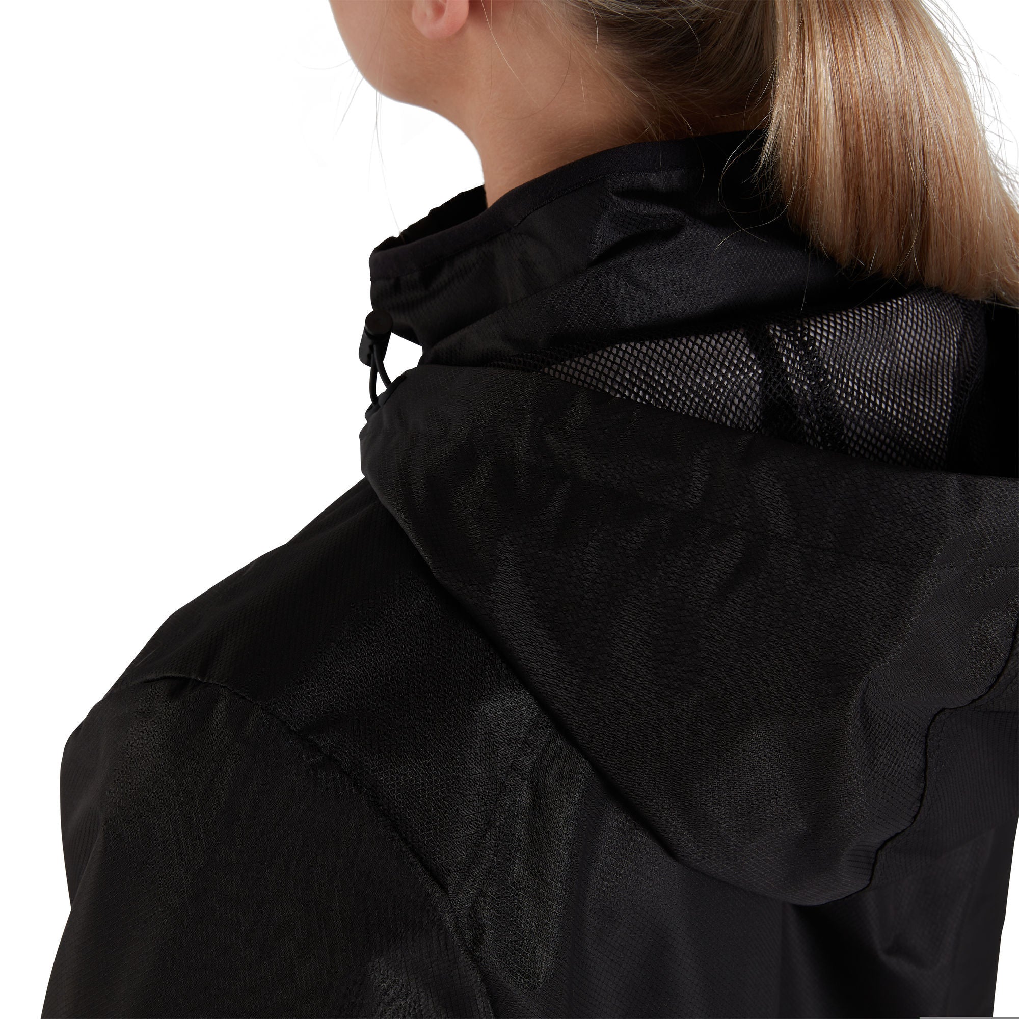 CLUB VPSHLD FULLZIP RAINJKT AF Damen Regenjacke | Schwarz