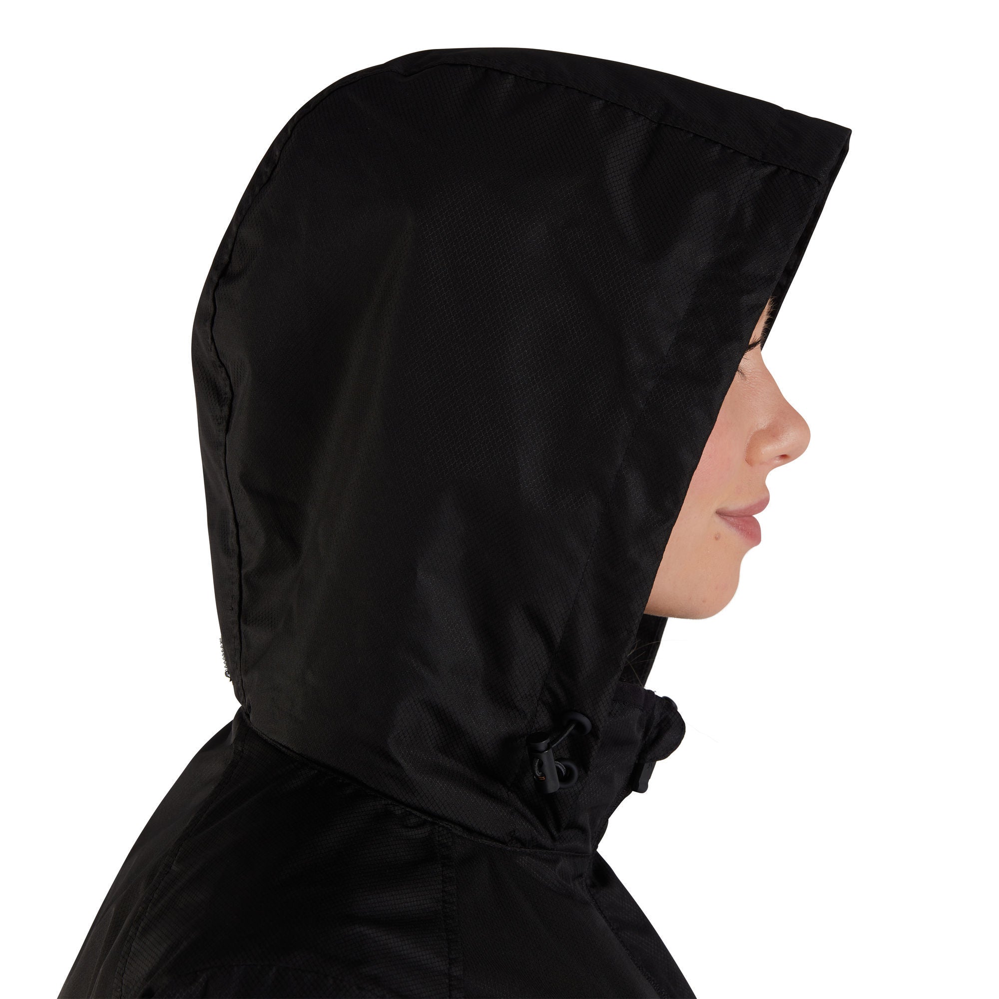 CLUB VPSHLD FULLZIP RAINJKT AF Damen Regenjacke | Schwarz