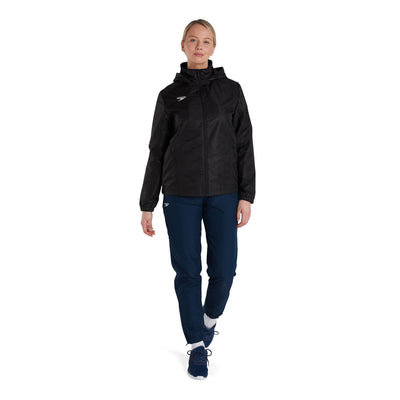 CLUB VPSHLD FULLZIP RAINJKT AF Damen Regenjacke | Schwarz
