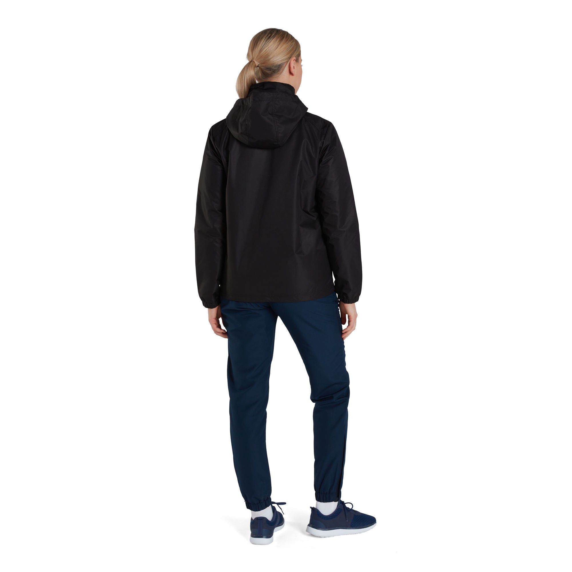 CLUB VPSHLD FULLZIP RAINJKT AF Damen Regenjacke | Schwarz