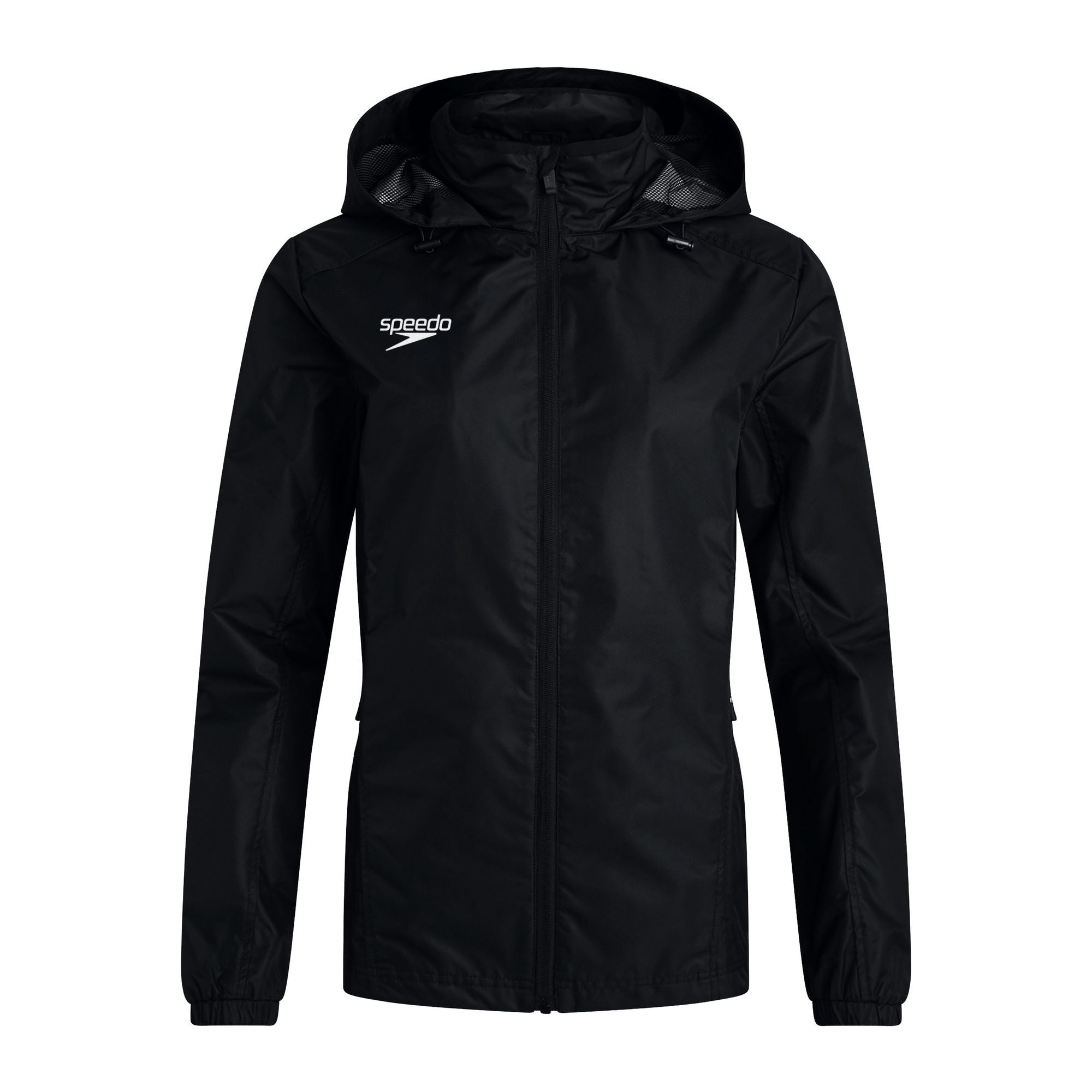 CLUB VPSHLD FULLZIP RAINJKT AF Damen Regenjacke | Schwarz