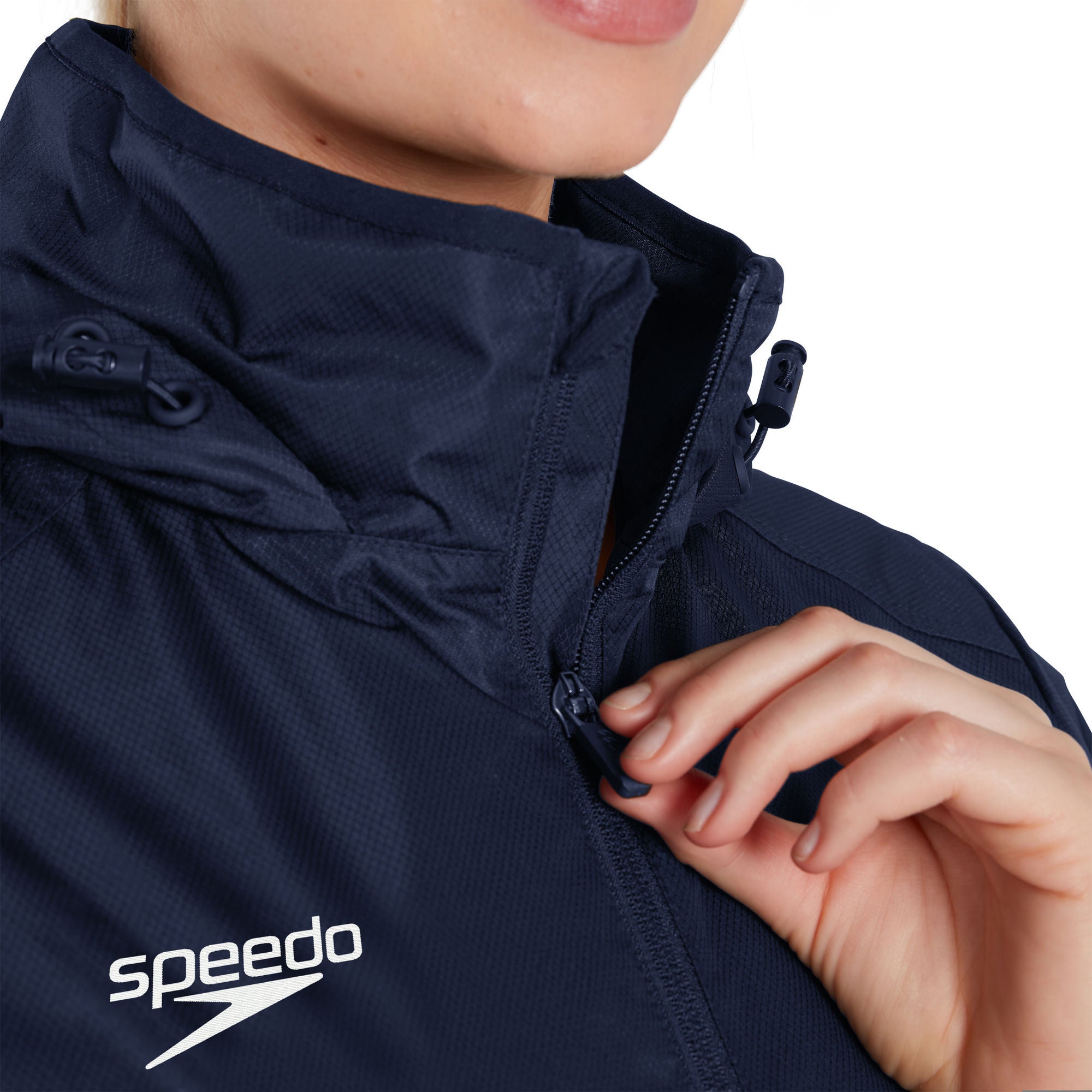 CLUB VPSHLD FULLZIP RAINJKT AF Damen Regenjacke | Navy