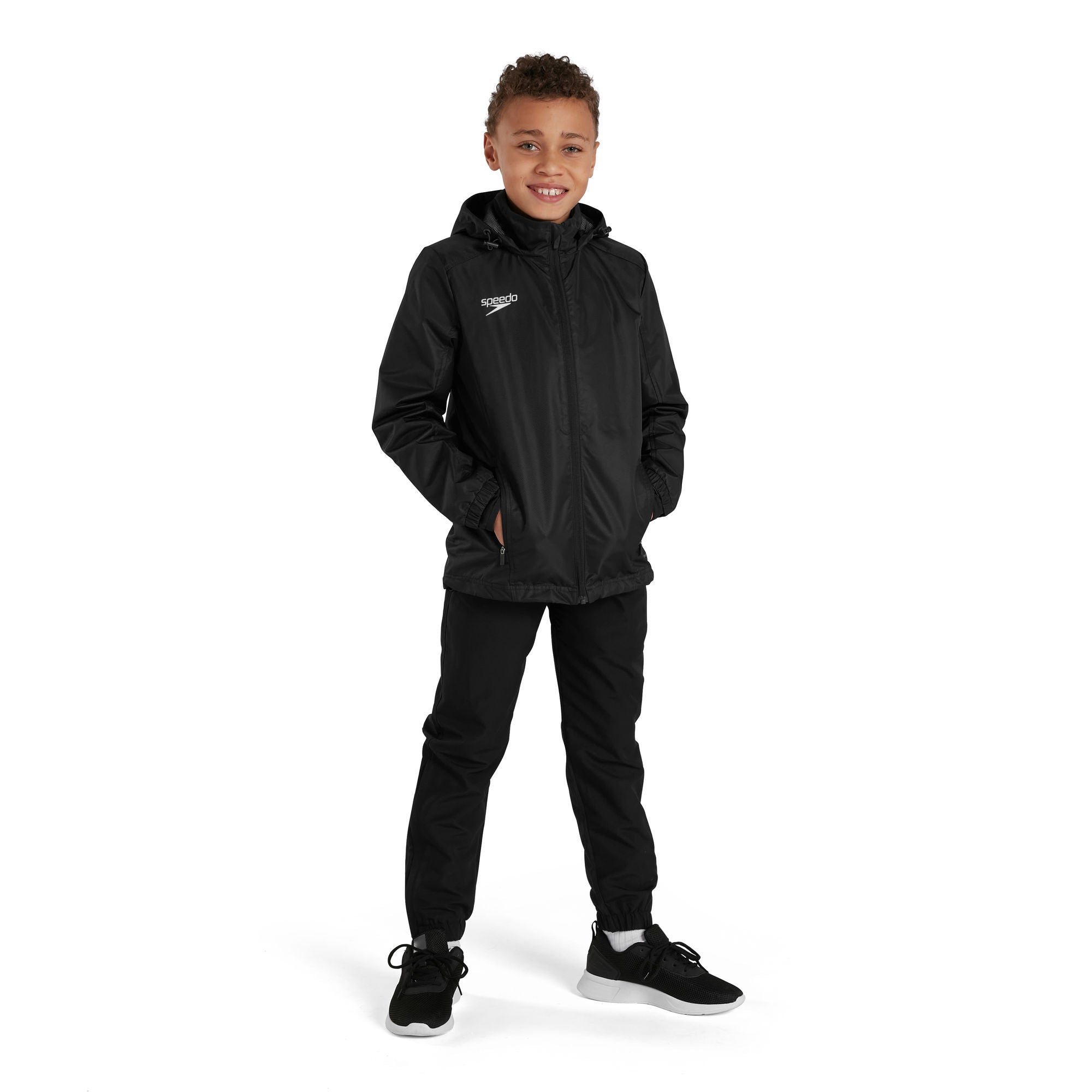 CLUB VPSHLD FULLZIP RAINJKT JM Regenjacke | Schwarz