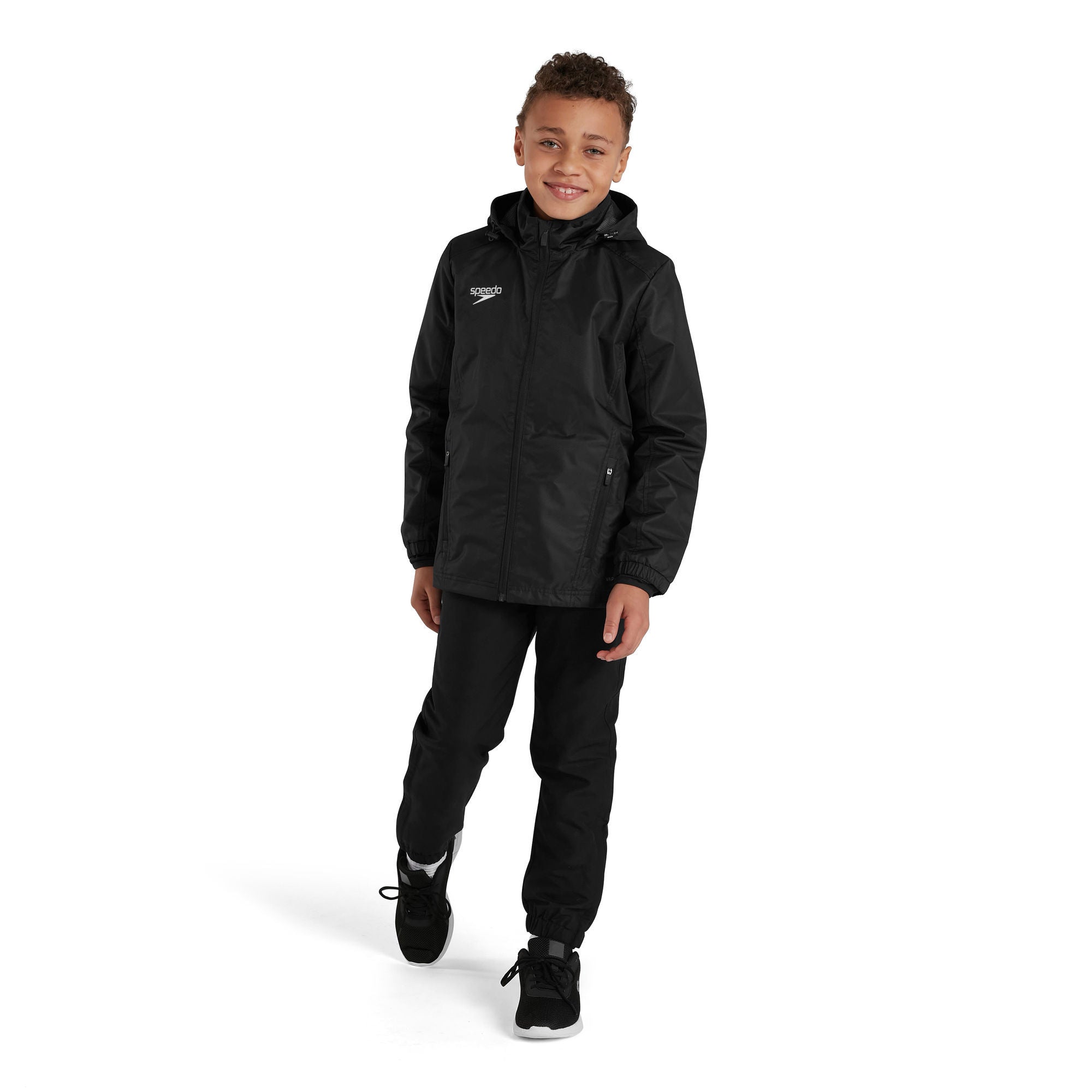 CLUB VPSHLD FULLZIP RAINJKT JM Regenjacke | Schwarz