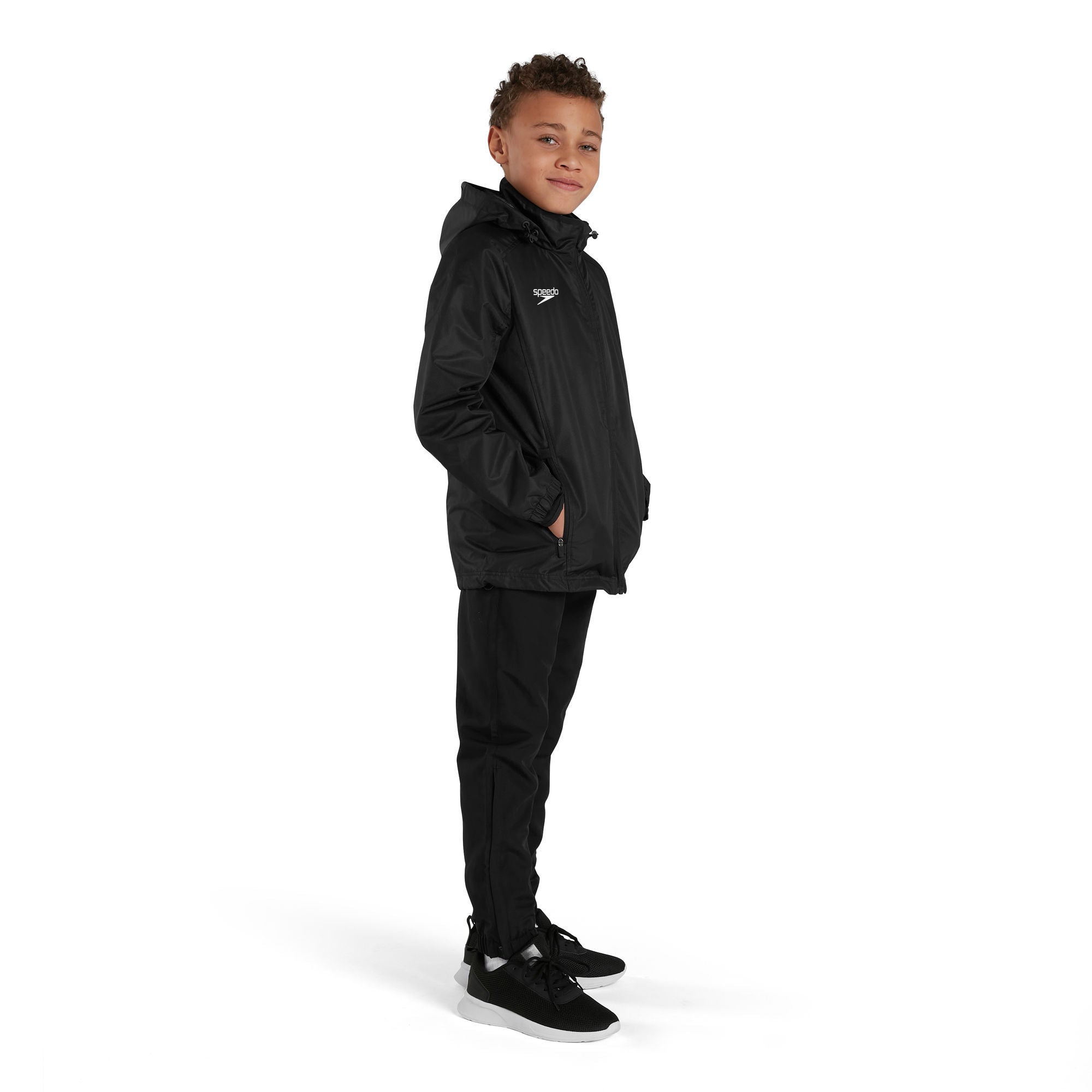 CLUB VPSHLD FULLZIP RAINJKT JM Regenjacke | Schwarz