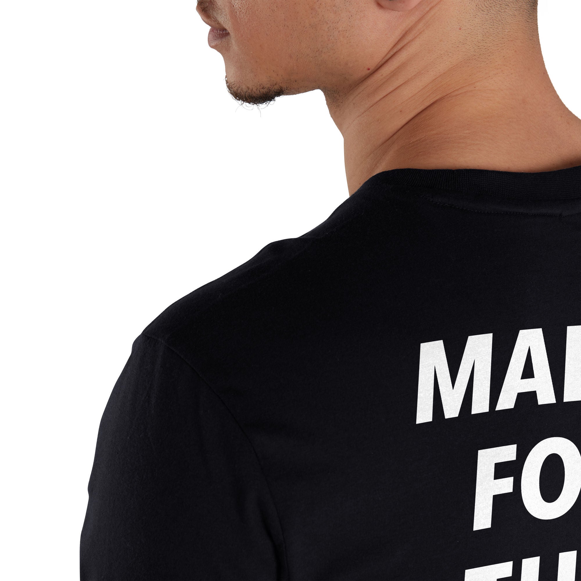 MADE FOR THIS TEE AM Herren T-Shirt | Schwarz