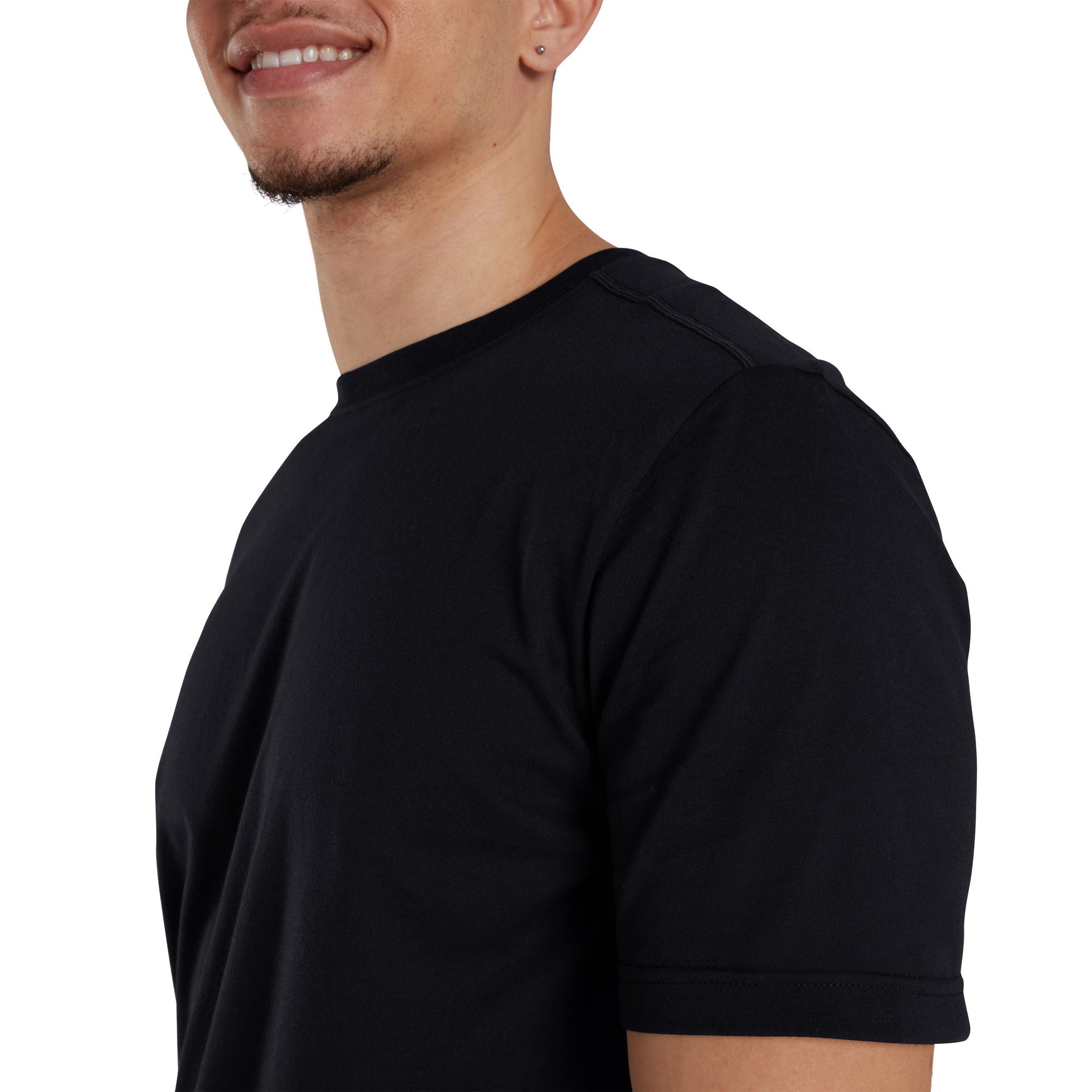 MADE FOR THIS TEE AM Herren T-Shirt | Schwarz