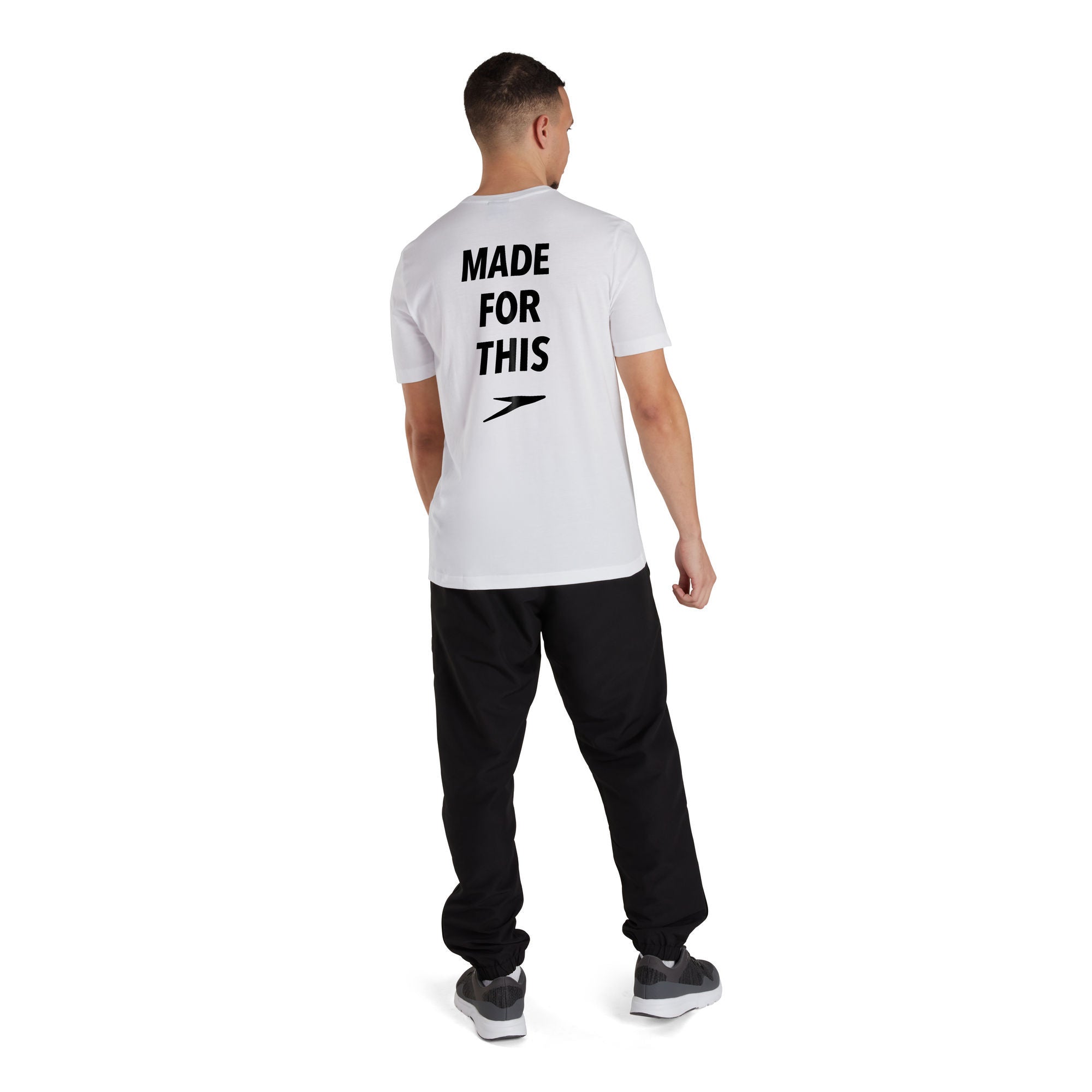 MADE FOR THIS TEE AM Herren T-Shirt | Weiss