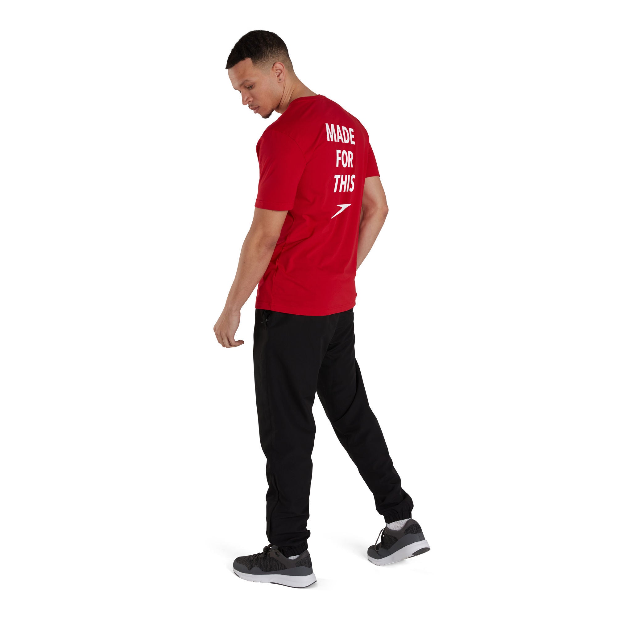MADE FOR THIS TEE AM Herren T-Shirt | Rot