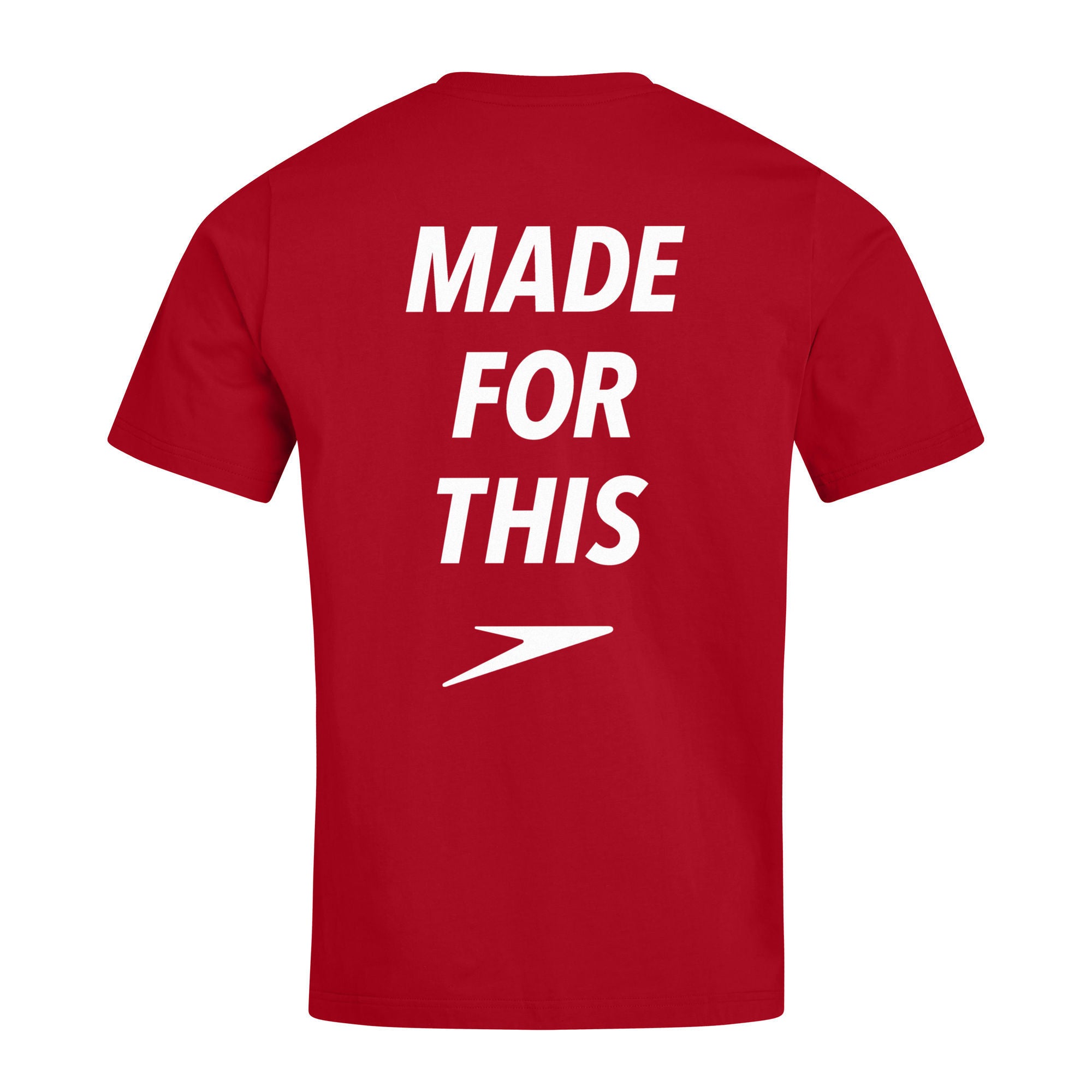 MADE FOR THIS TEE AM Herren T-Shirt | Rot
