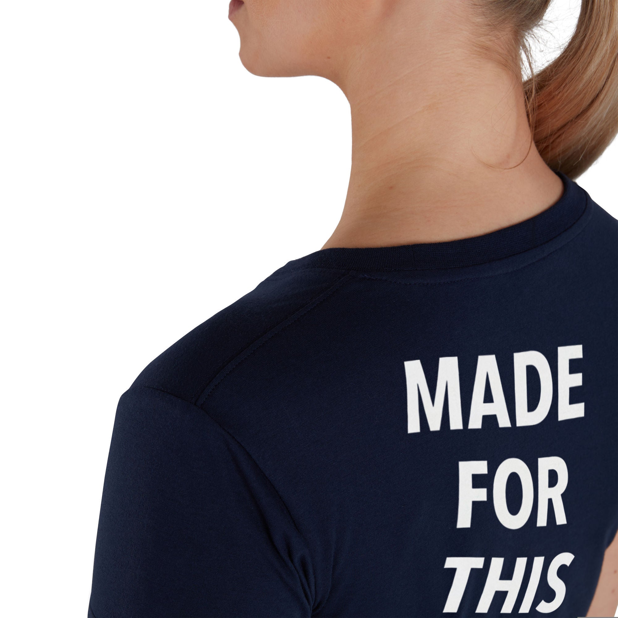 MADE FOR THIS TEE AF Damen T-Shirt | Navy