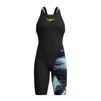 LZR Ignite Kneeskin Mädchen Wettkampfanzug | Schwarz
