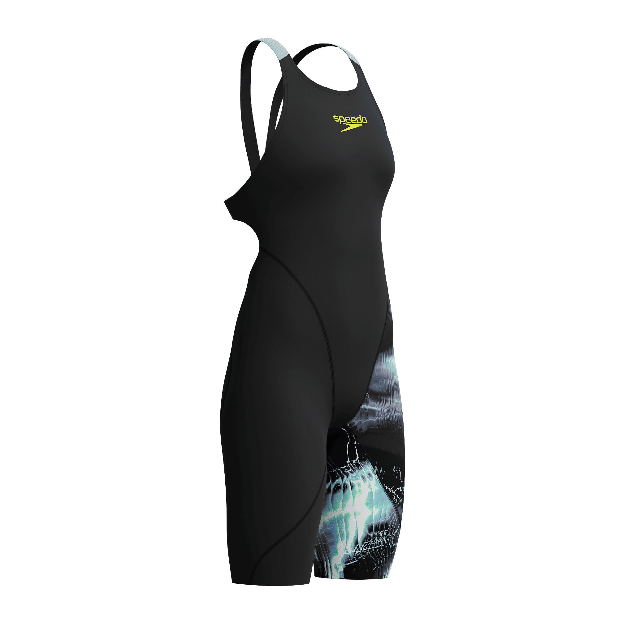 LZR Ignite Kneeskin Mädchen Wettkampfanzug | Schwarz