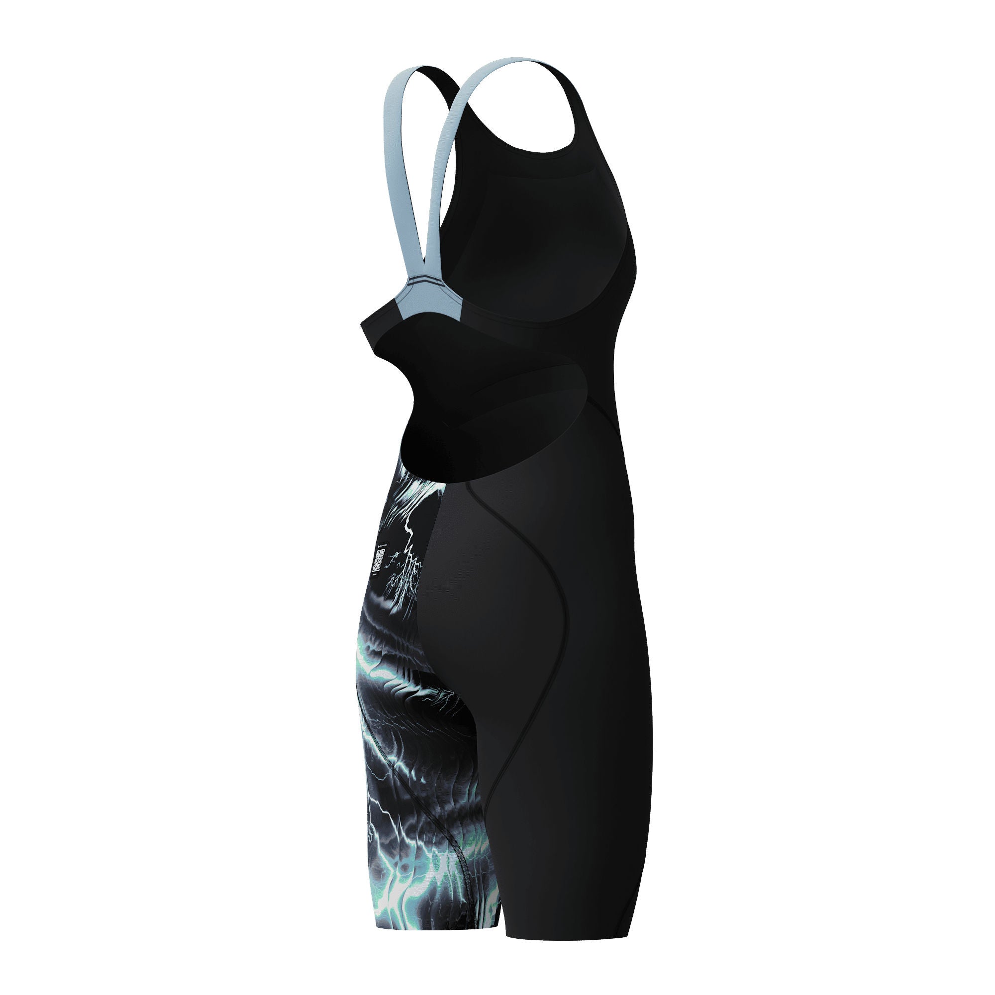 LZR Ignite Kneeskin Mädchen Wettkampfanzug | Schwarz
