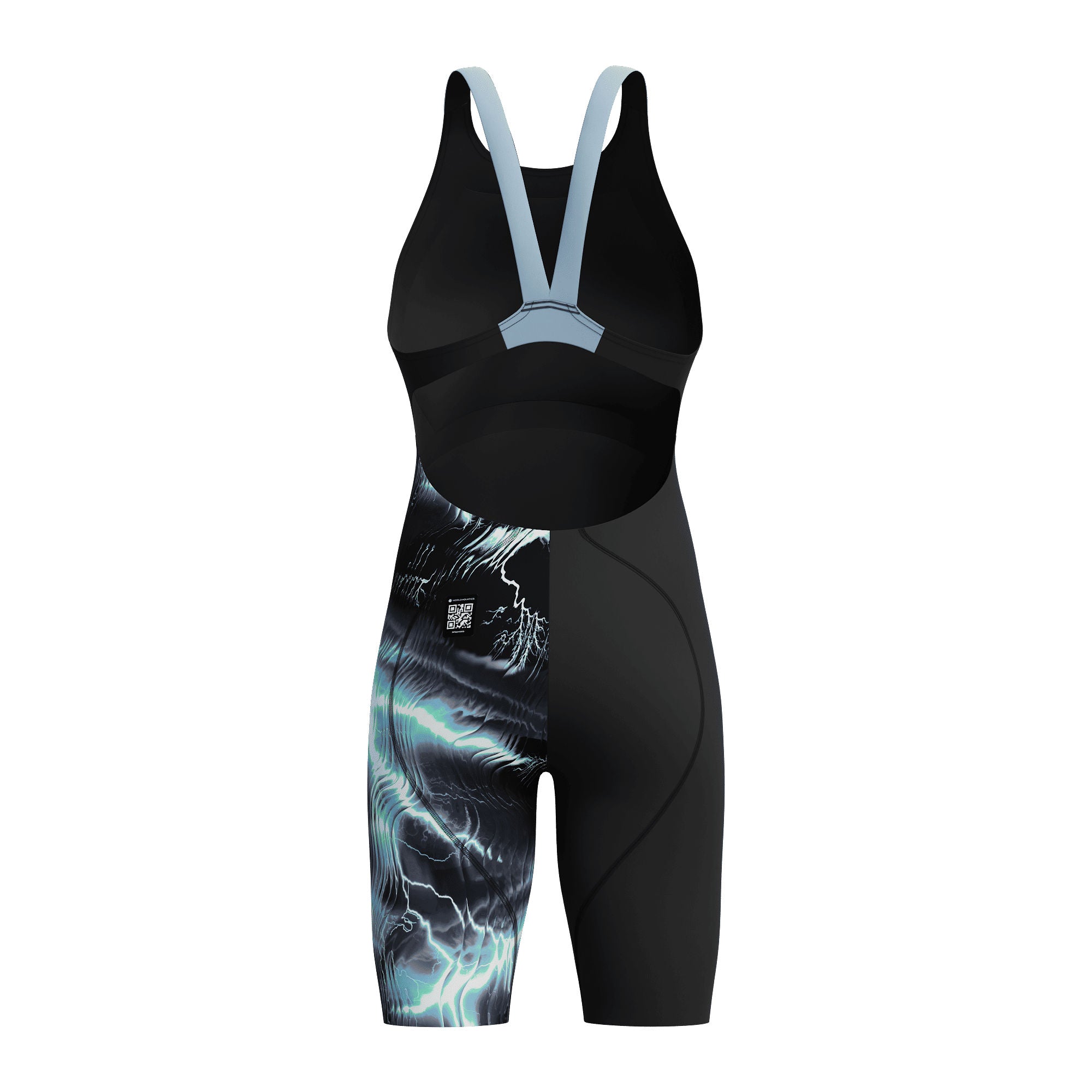 LZR Ignite Kneeskin Mädchen Wettkampfanzug | Schwarz