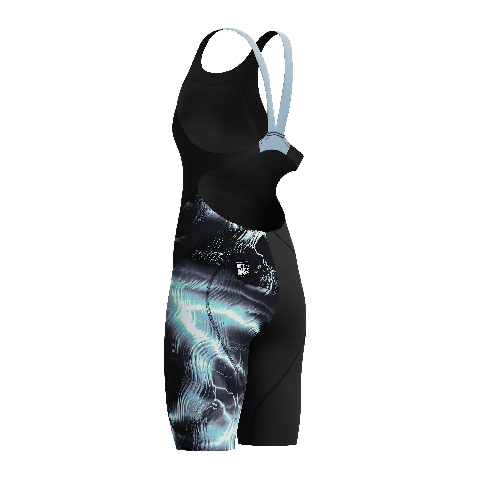 LZR Ignite Kneeskin Mädchen Wettkampfanzug | Schwarz