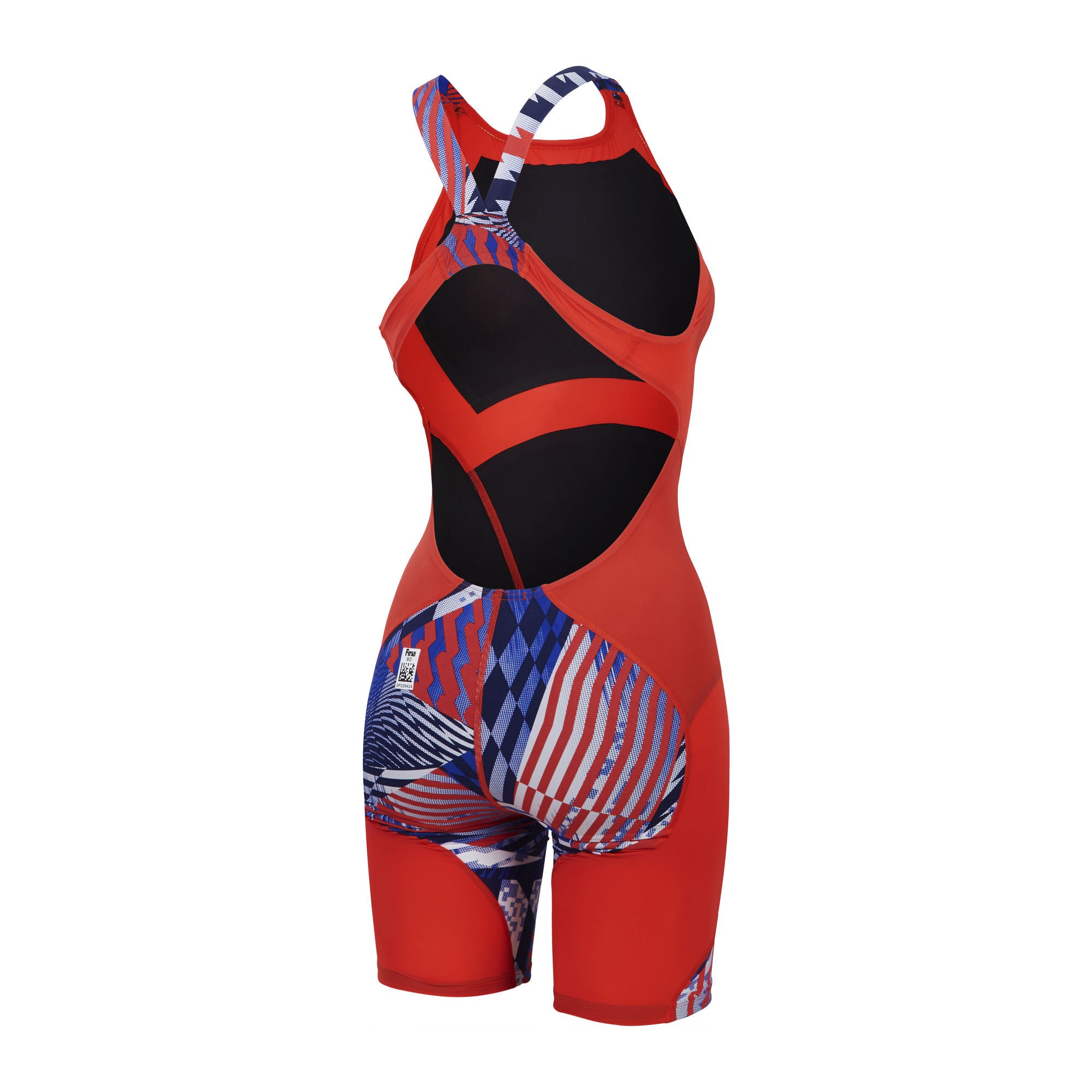 Fastskin LZR Ignite Kneeskin Mädchen Wettkampfanzug | Rot