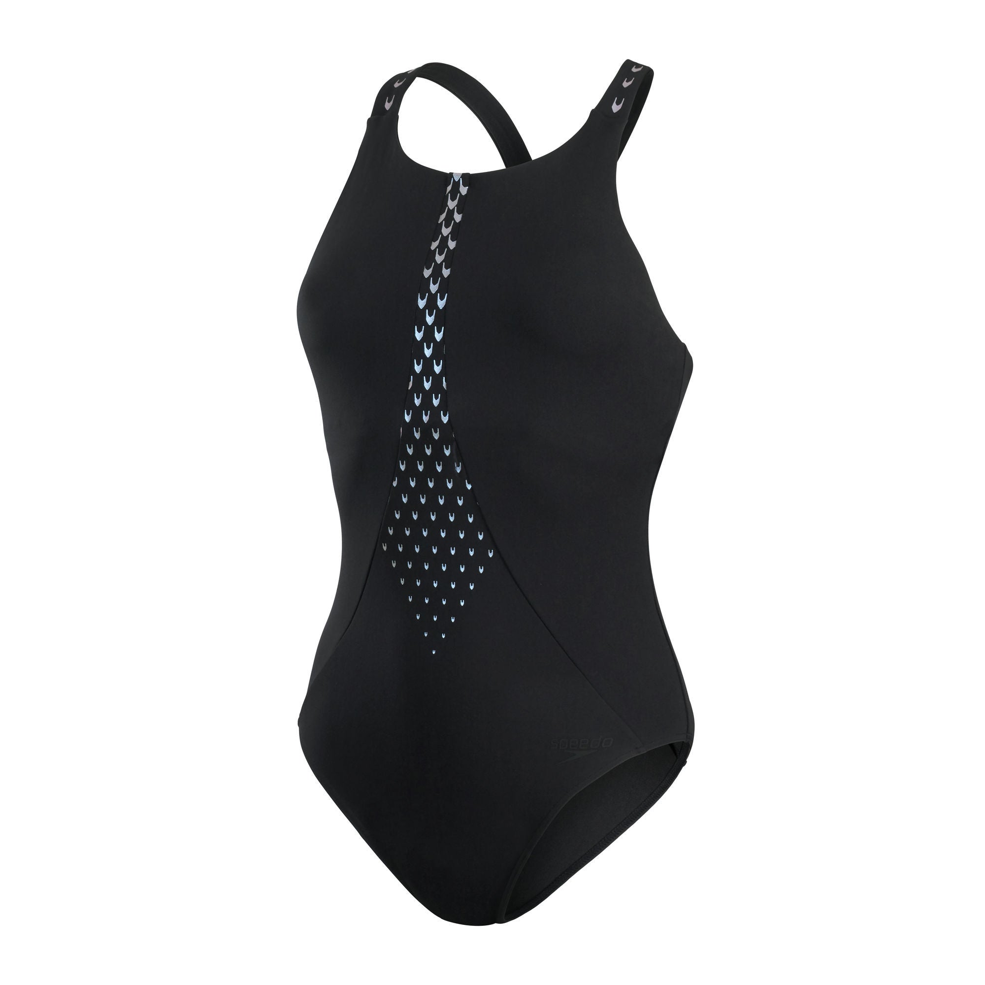HydroPro Damen Badeanzug | Schwarz