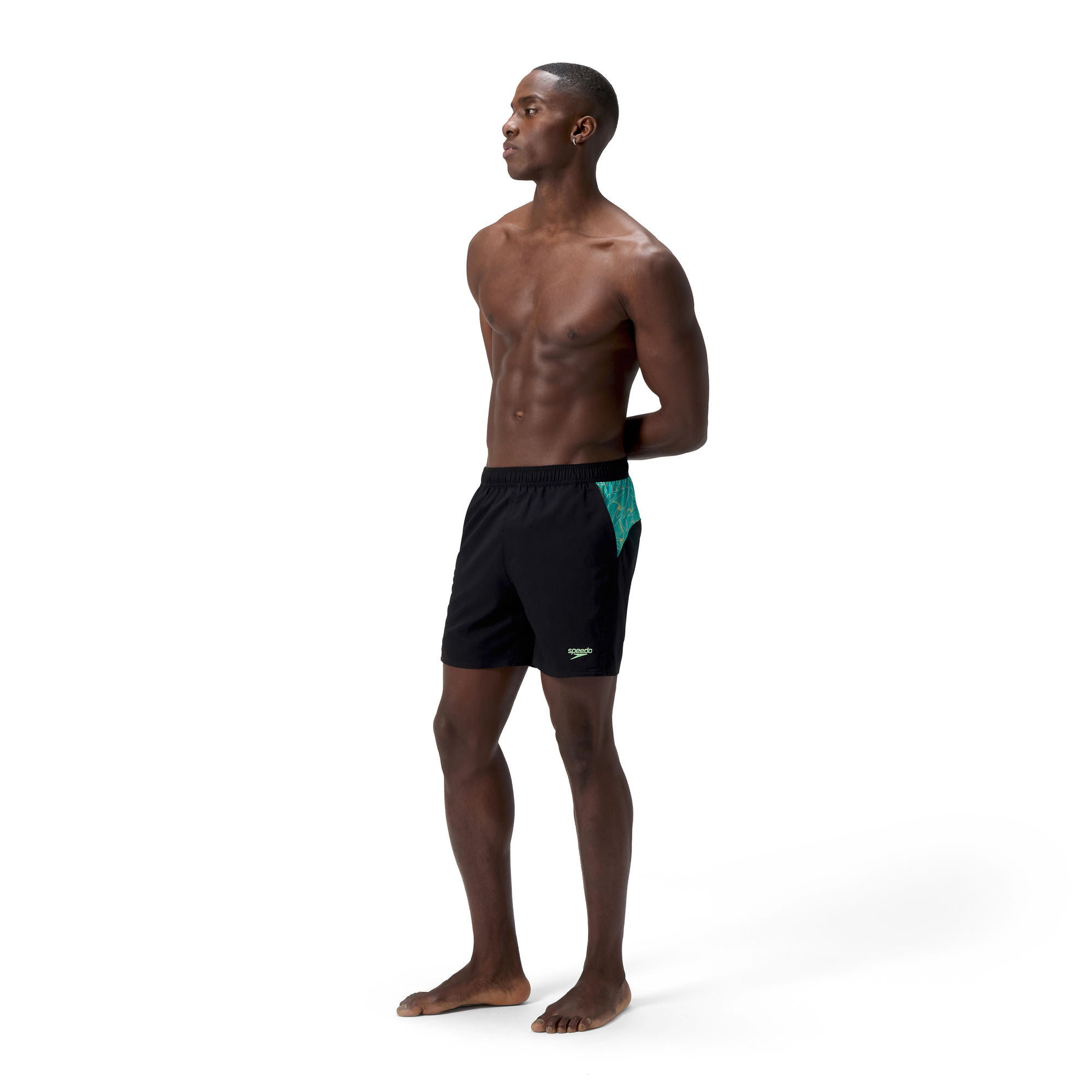 XPRESS LITE Panel Herren Badeshorts | Grün