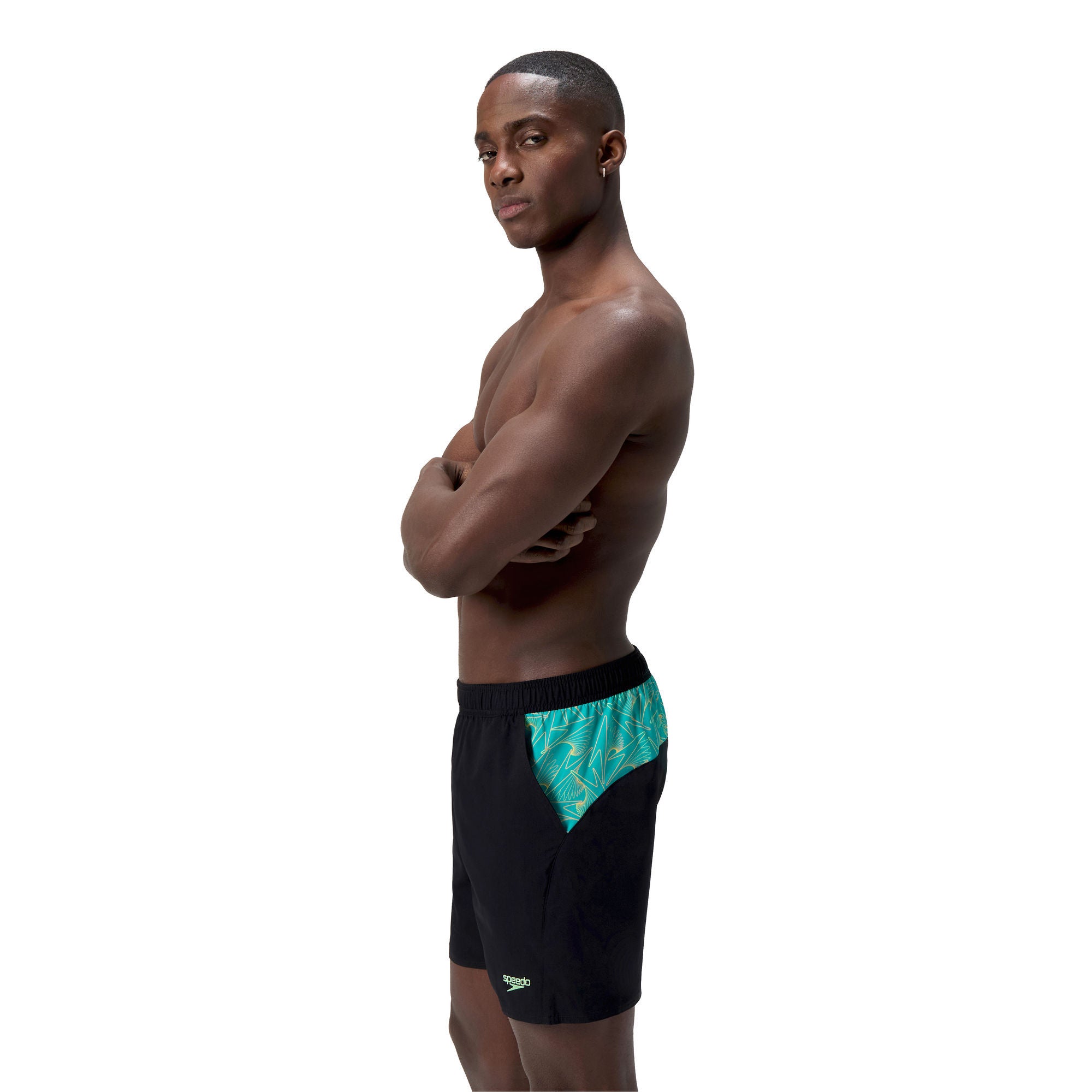 XPRESS LITE Panel Herren Badeshorts | Grün