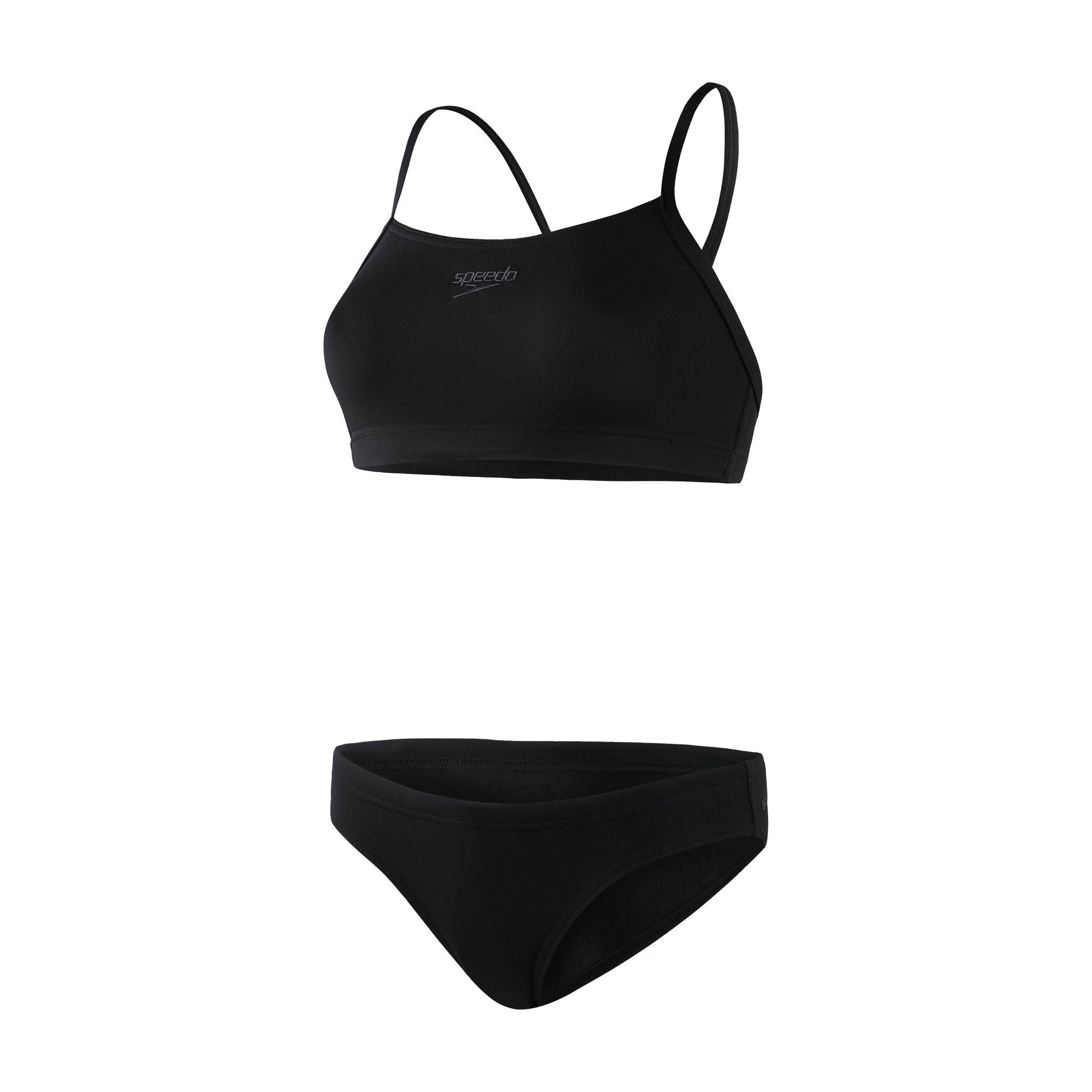 Eco Endurance+ Thinstrap Damen Bikini | Schwarz